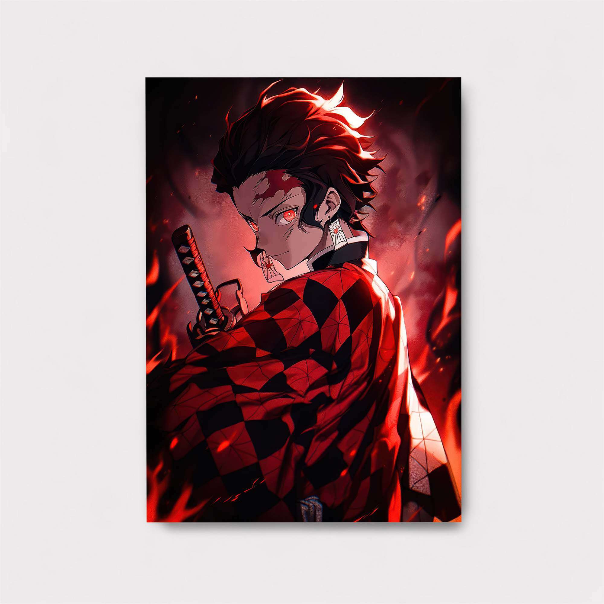 Tanjiro Infernal Safe Wall Magnetic / M