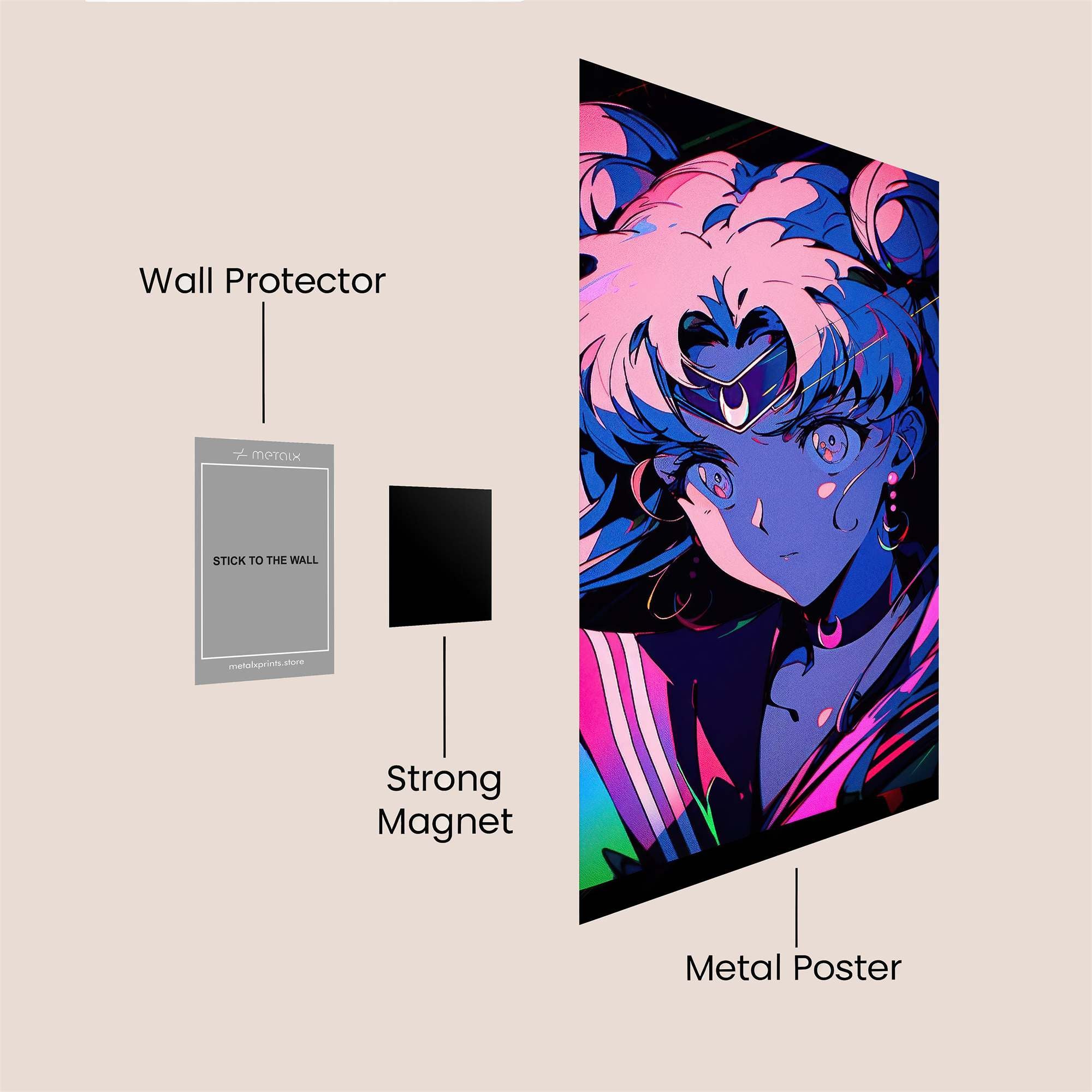 Usagi Radiant Safe Wall Magnetic / M