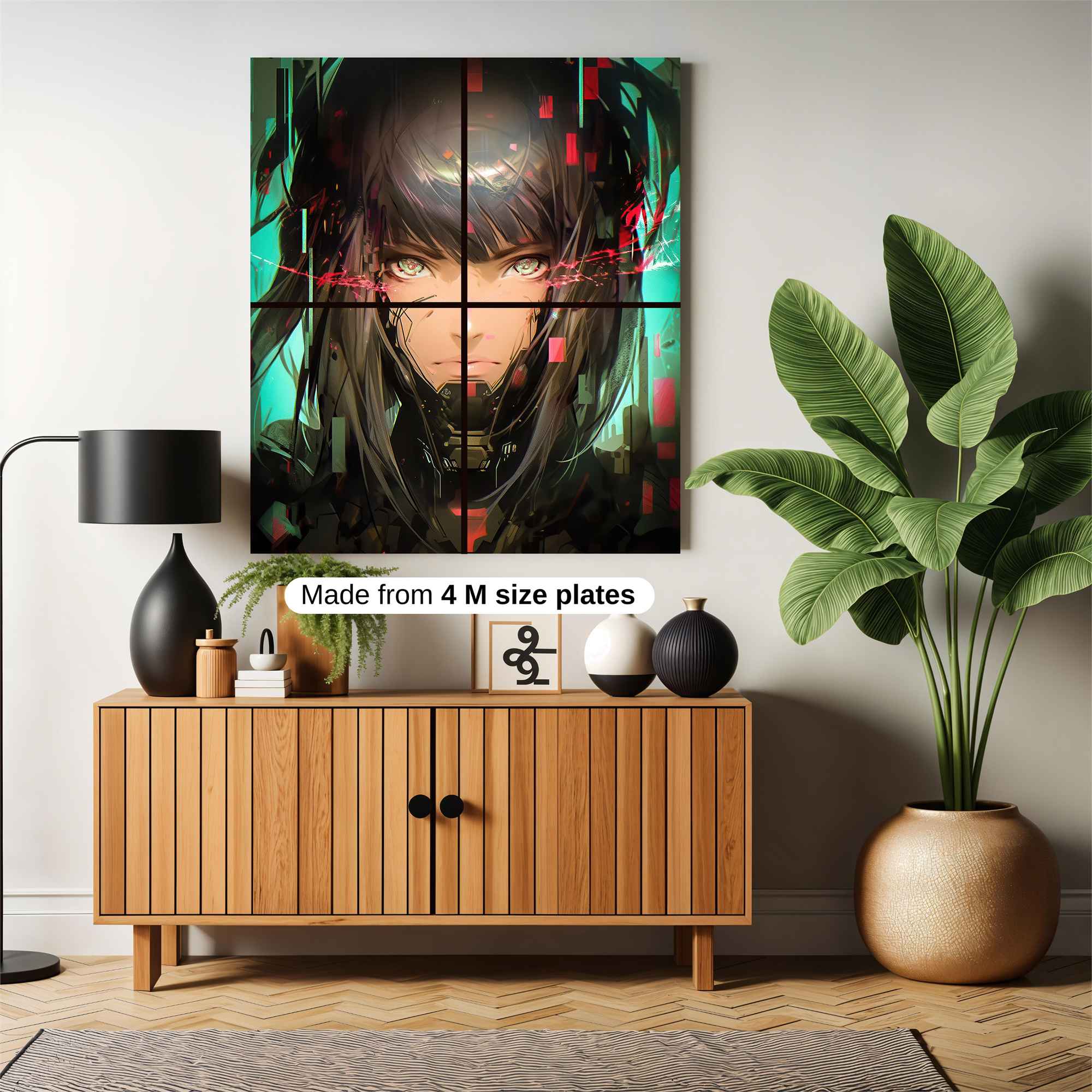 Cyber Enigma Safe Wall Magnetic / M