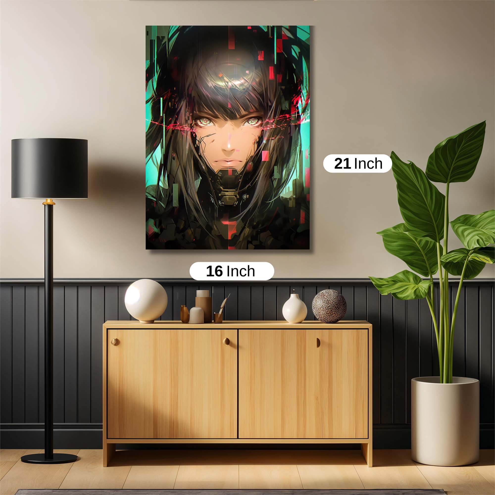 Cyber Enigma Safe Wall Magnetic / M