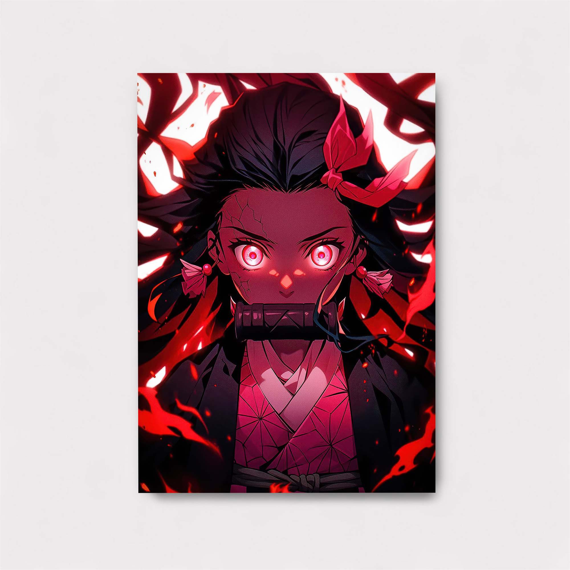 Nezuko Inferno Safe Wall Magnetic / M