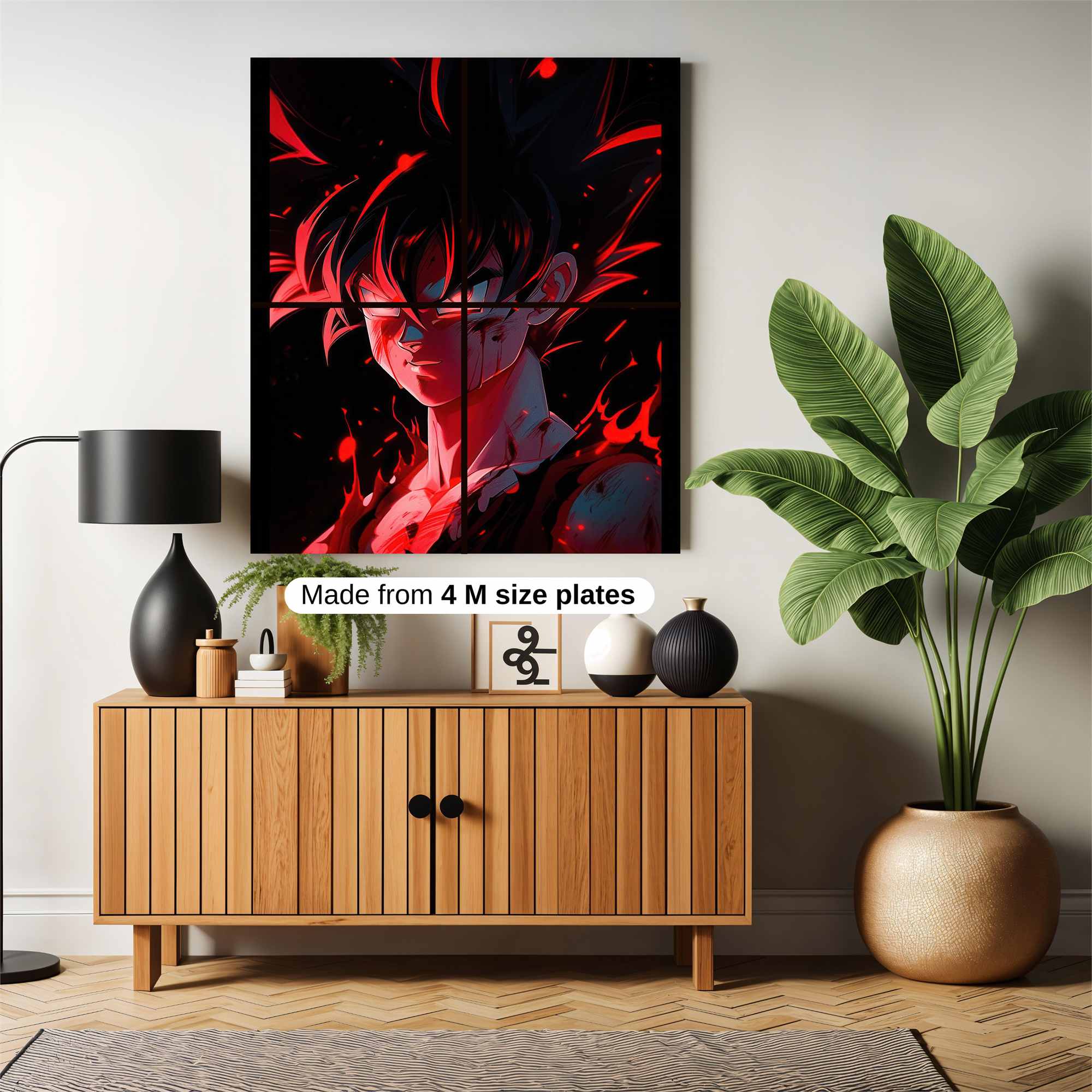 Goku Wrath Safe Wall Magnetic / M