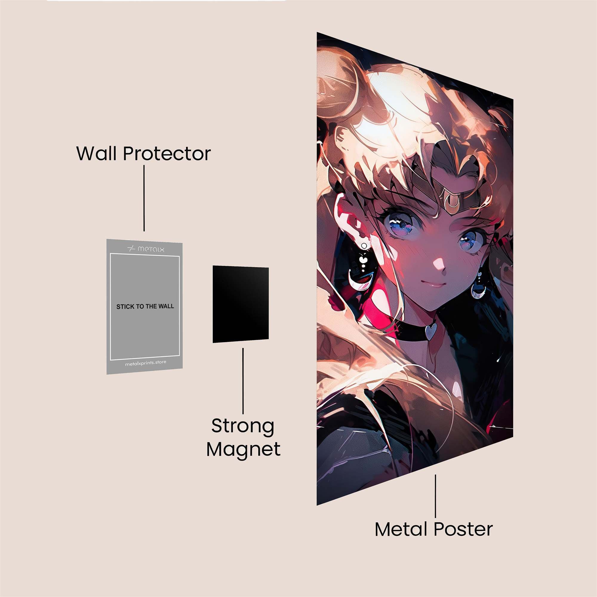 Usagi Enigmatic Safe Wall Magnetic / M