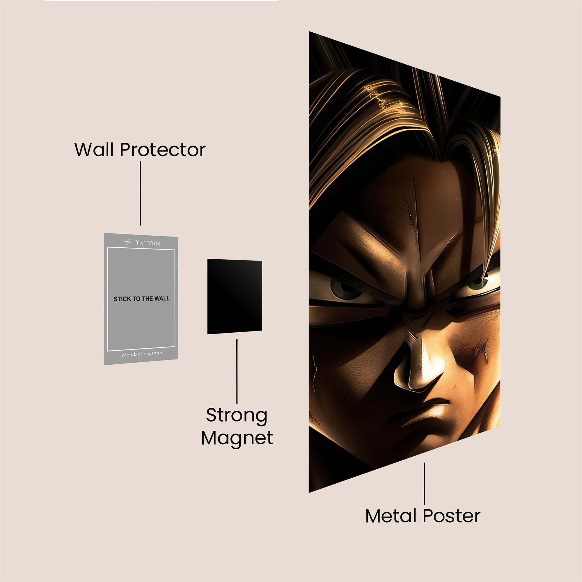 Naruto Intensity Safe Wall Magnetic / M