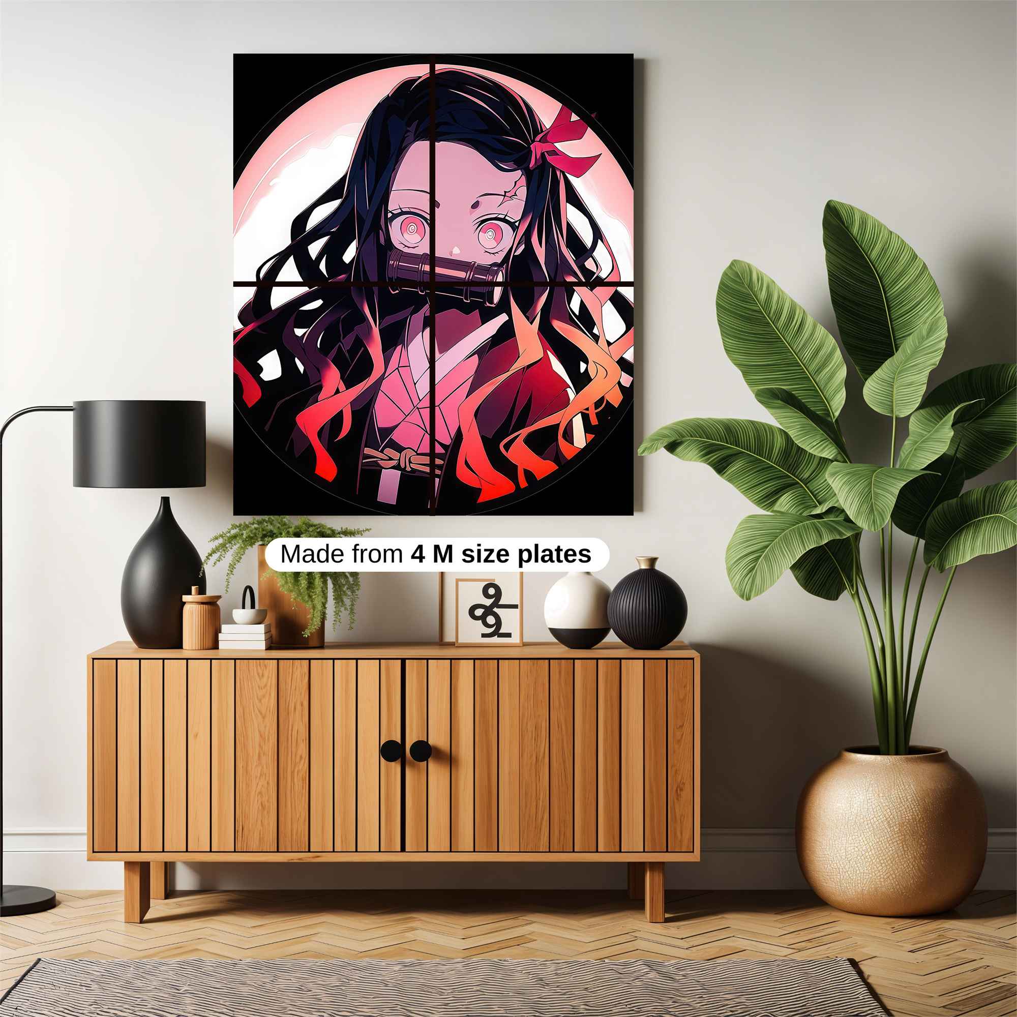 Nezuko Radiant Safe Wall Magnetic / M