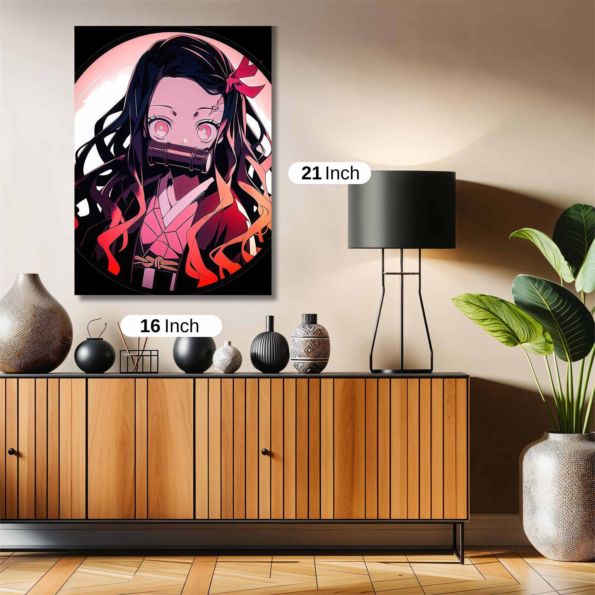 Nezuko Radiant Safe Wall Magnetic / M