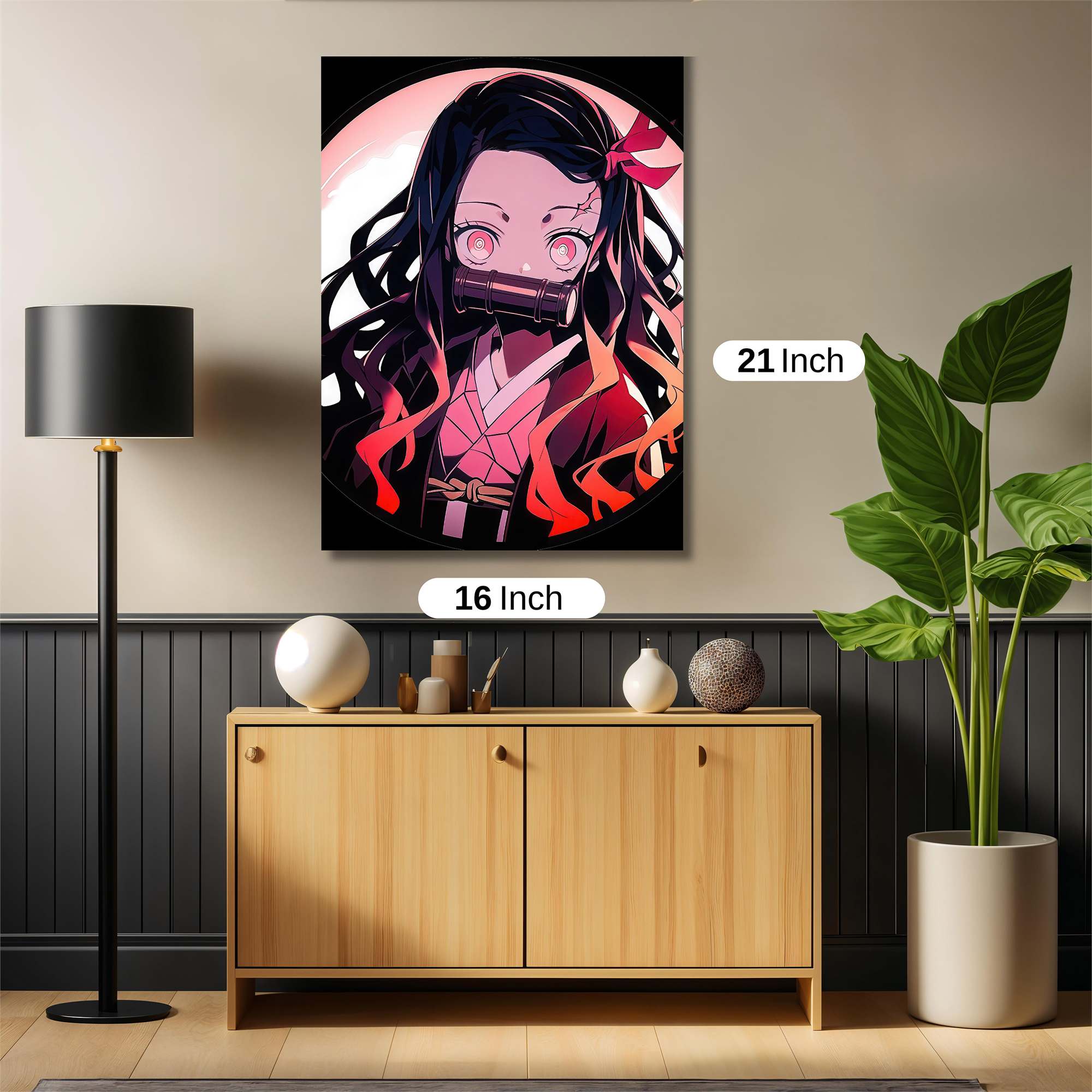 Nezuko Radiant Safe Wall Magnetic / M