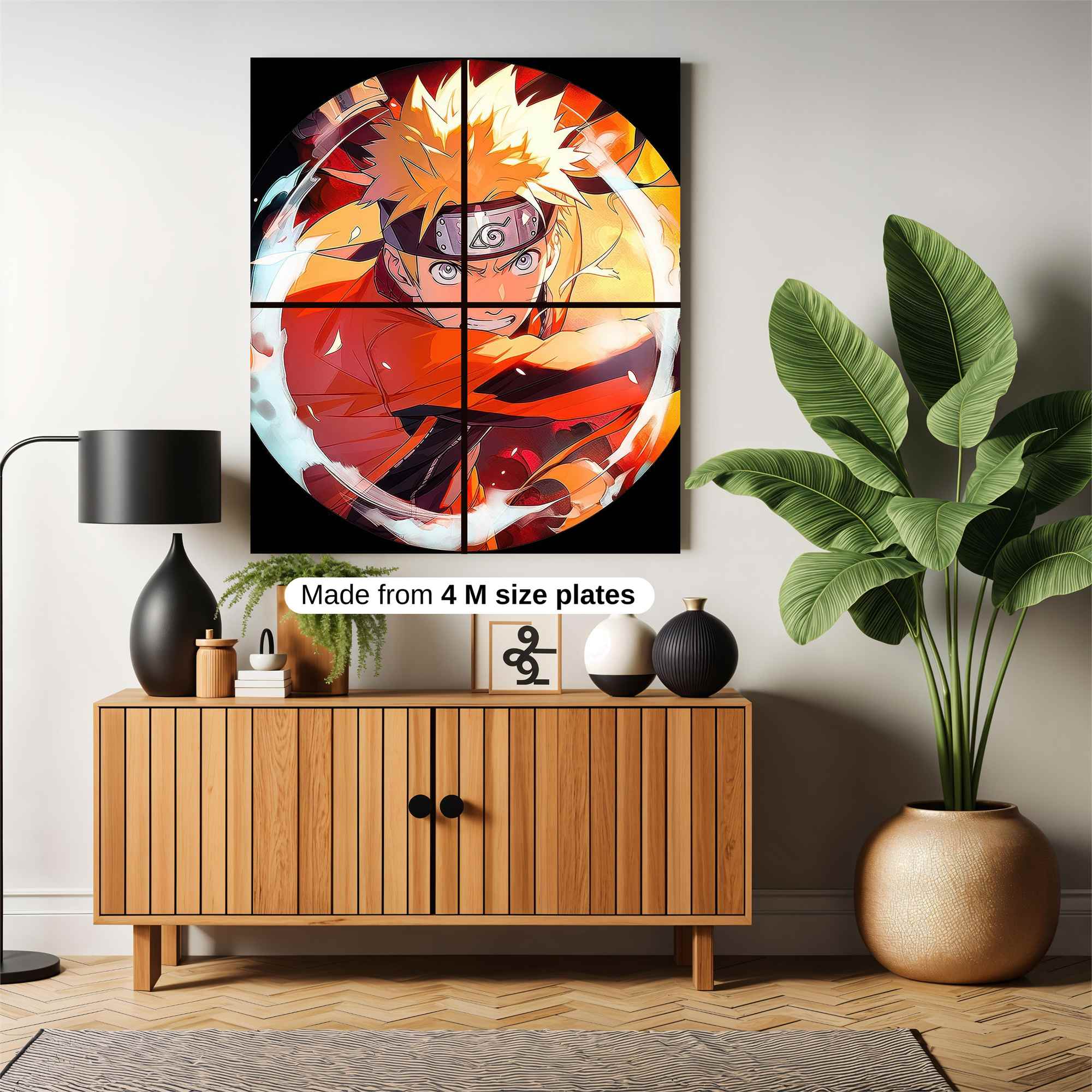 Naruto Fierce Safe Wall Magnetic / M