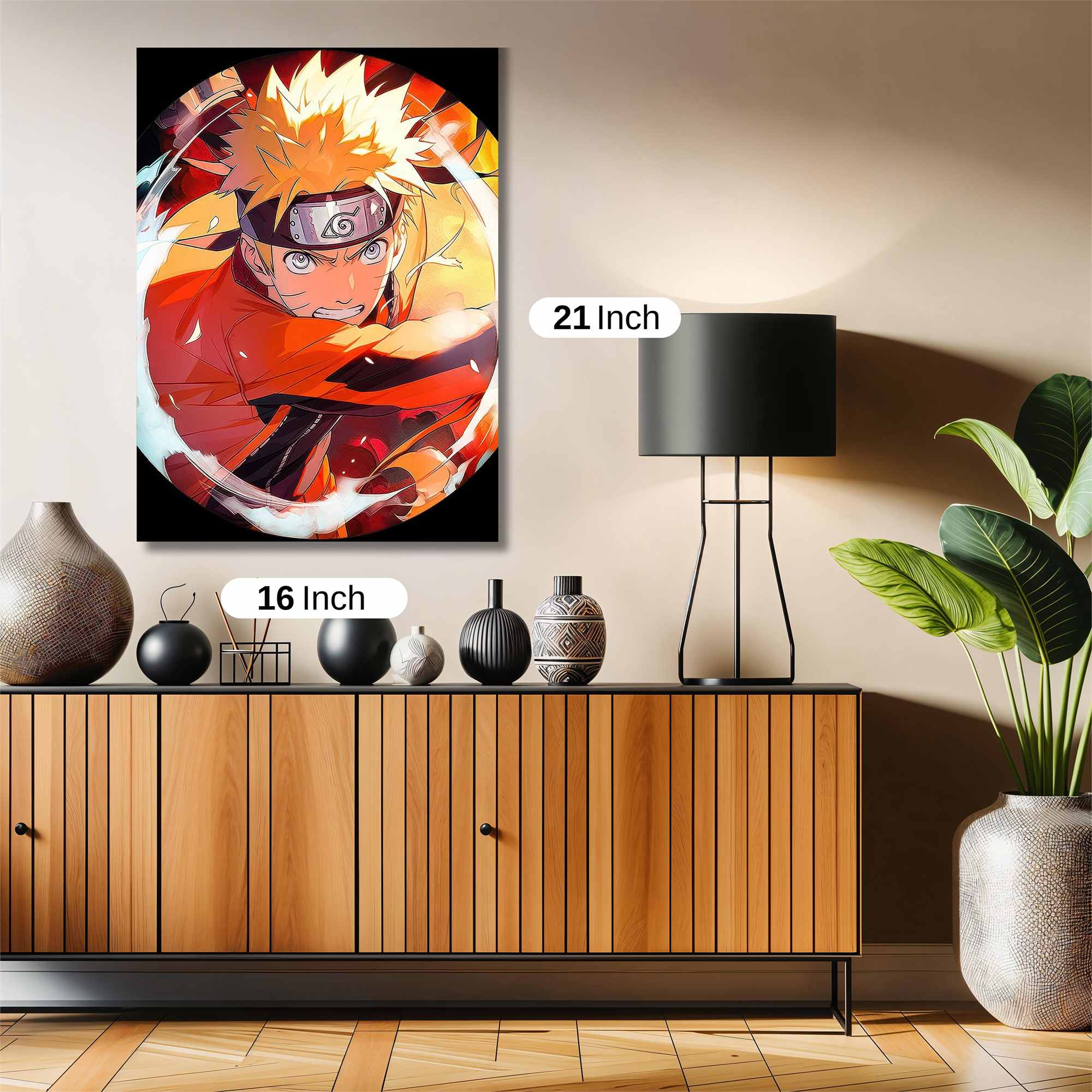 Naruto Fierce Safe Wall Magnetic / M