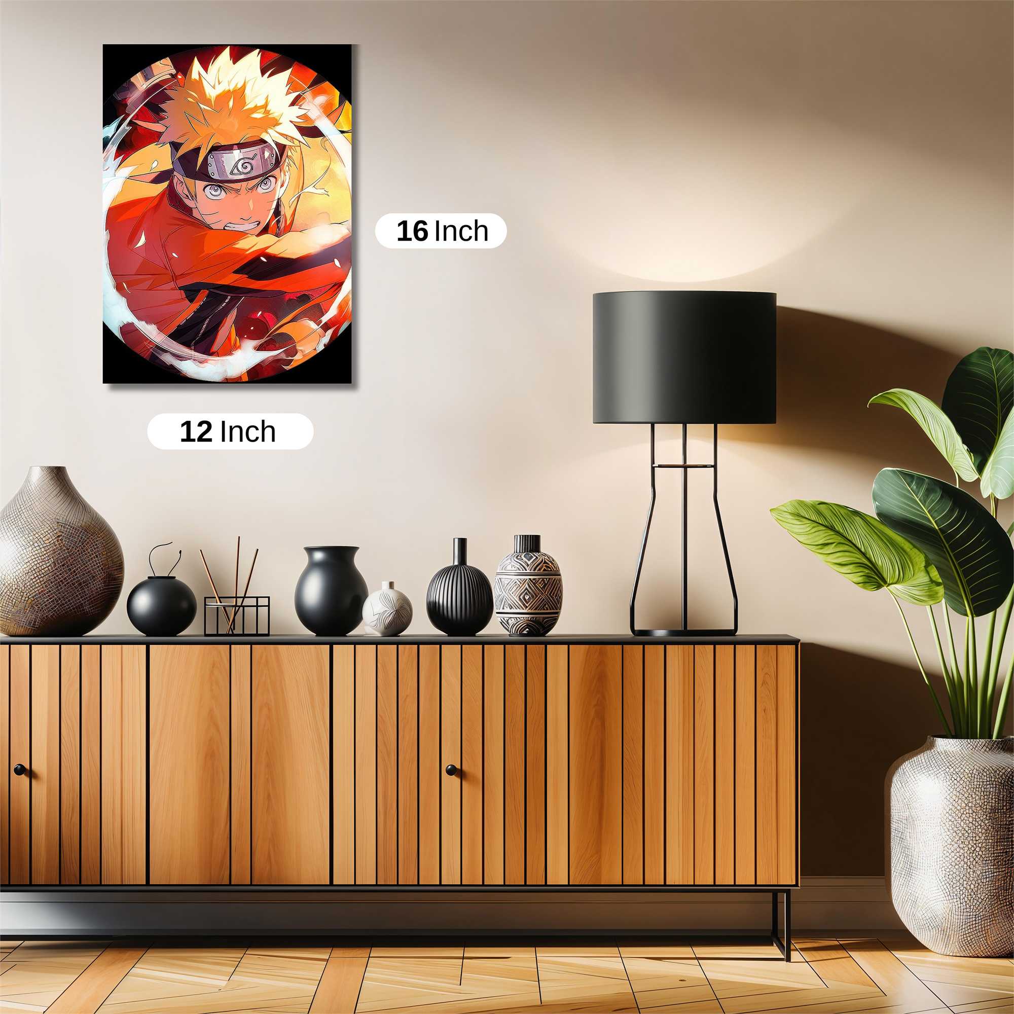 Naruto Fierce Safe Wall Magnetic / M