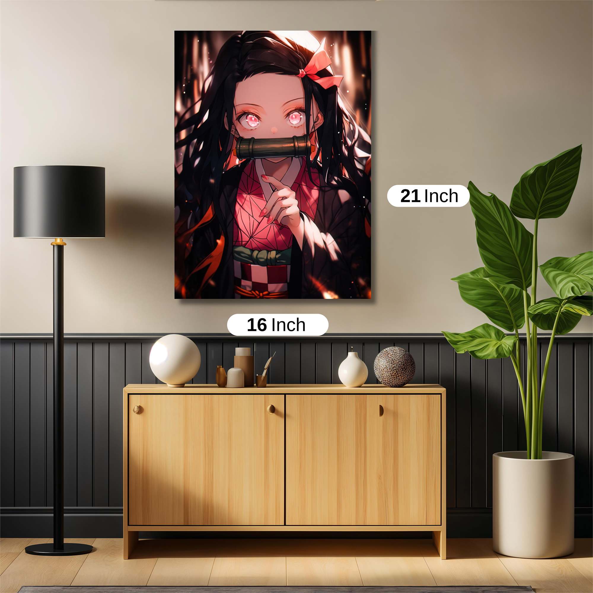 Nezuko Enigmatic Safe Wall Magnetic / M