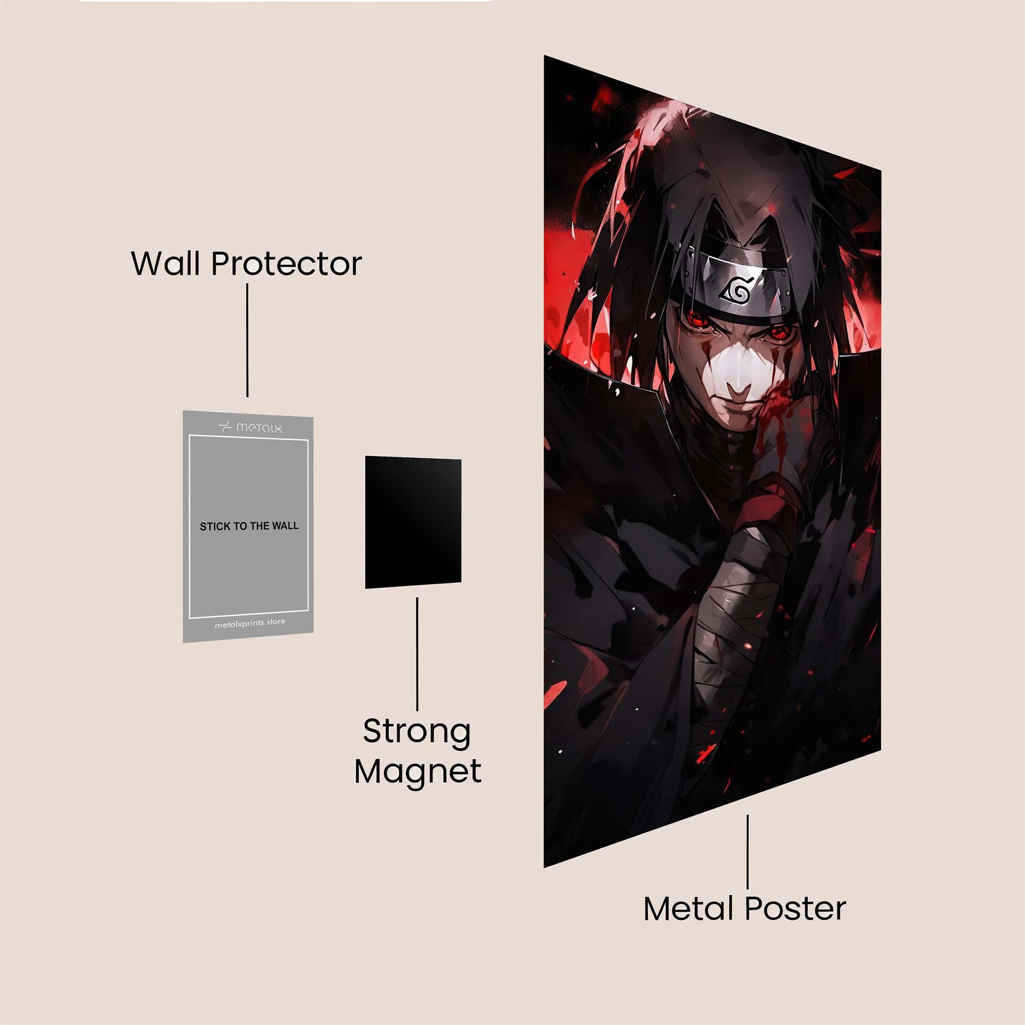 Itachi Intense Safe Wall Magnetic / M