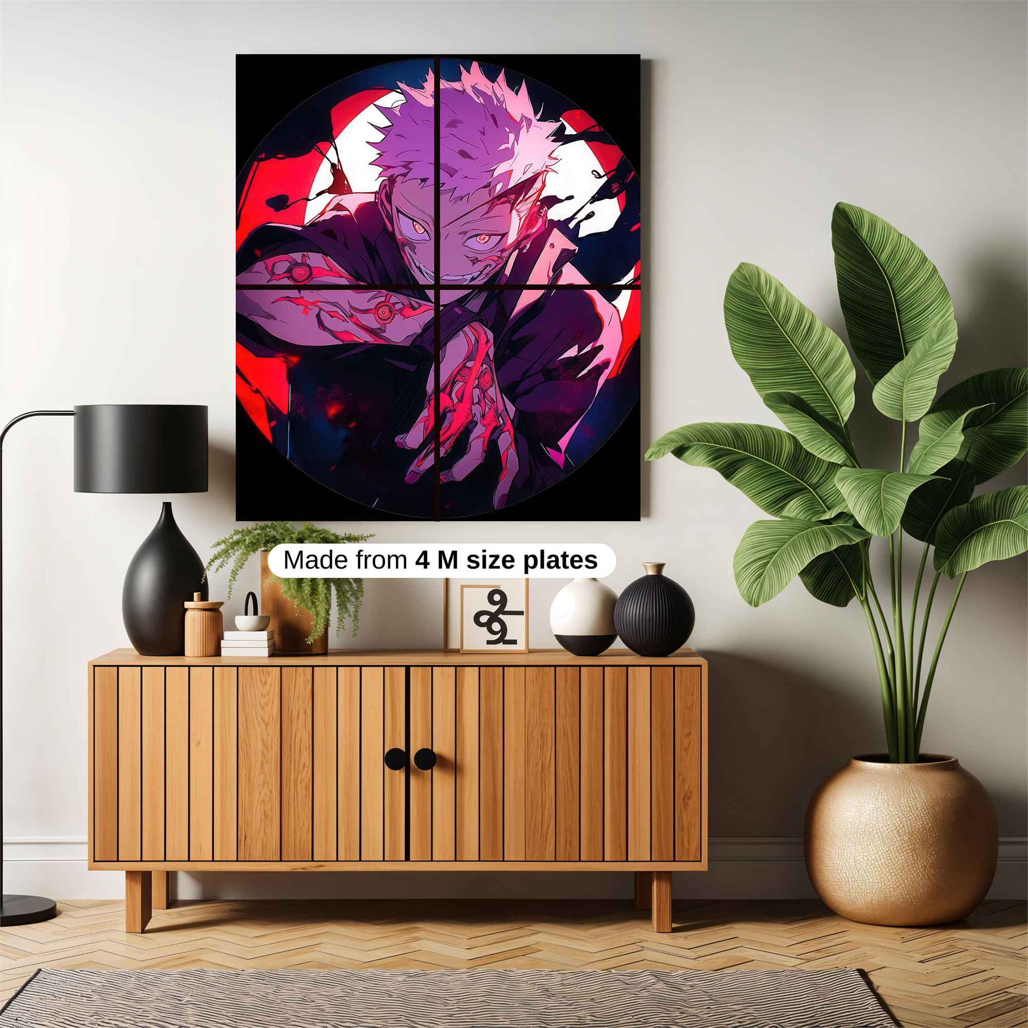 Sukuna Sinister Safe Wall Magnetic / M