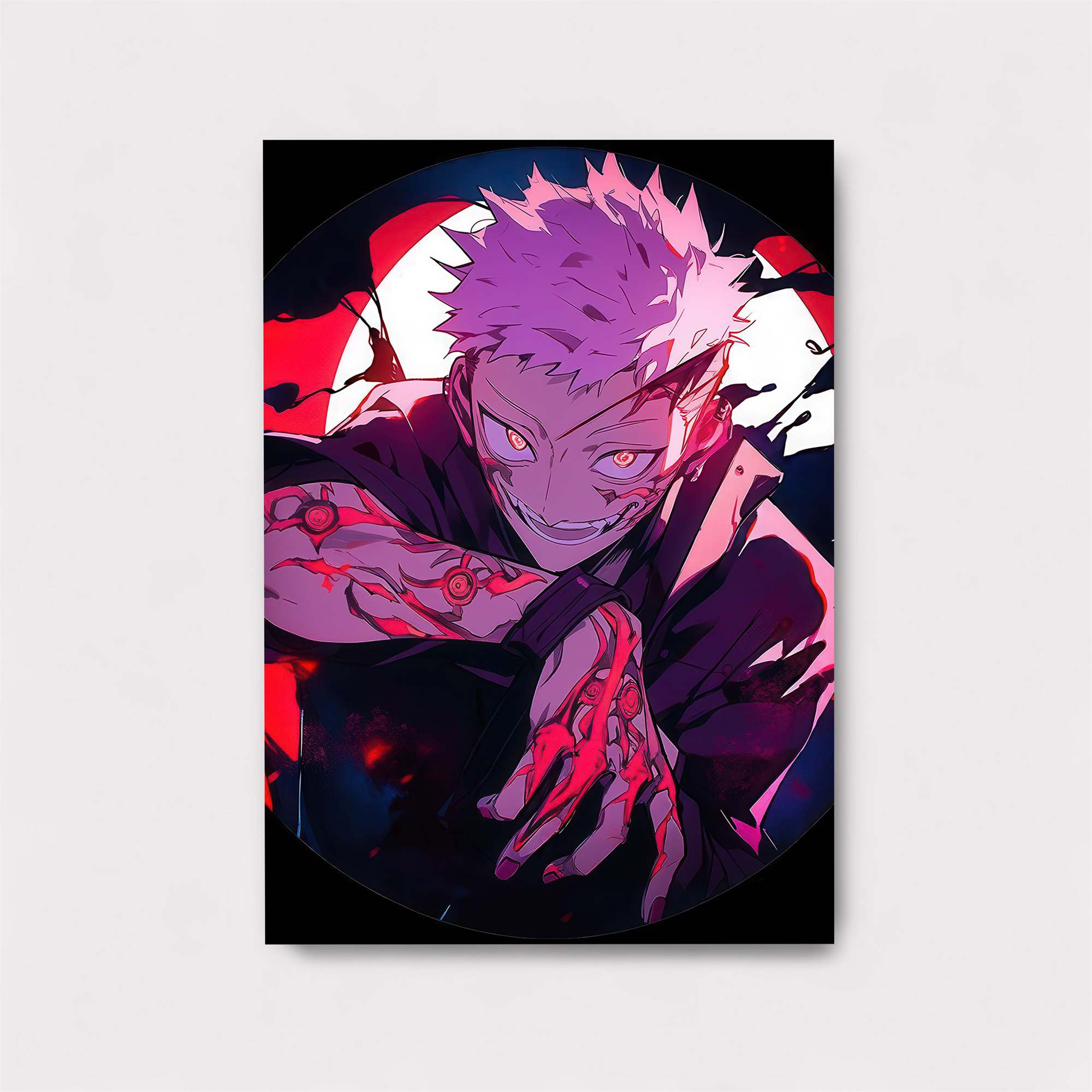 Sukuna Sinister Safe Wall Magnetic / M