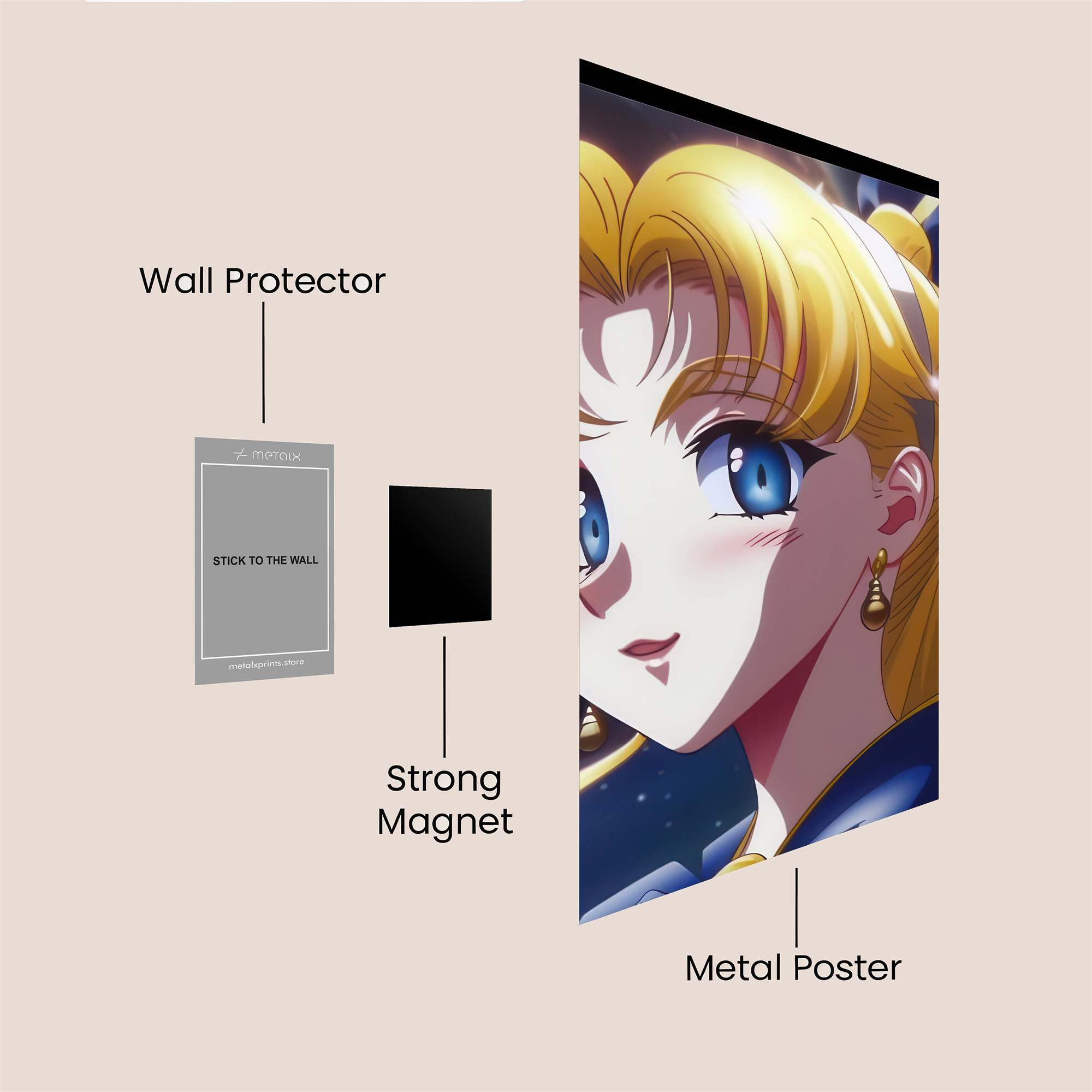 Goku Intense Safe Wall Magnetic / M