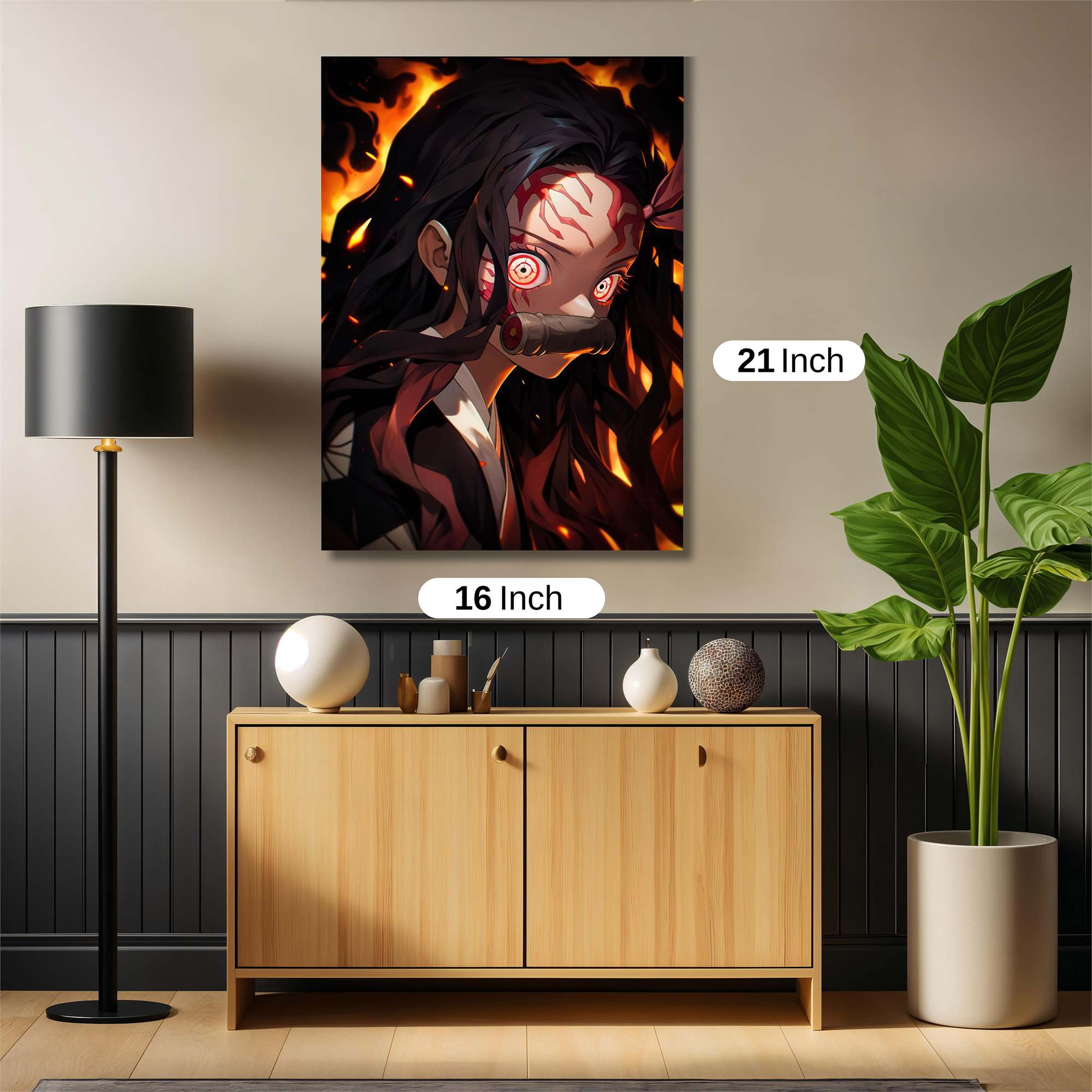Nezuko Infernal Safe Wall Magnetic / M