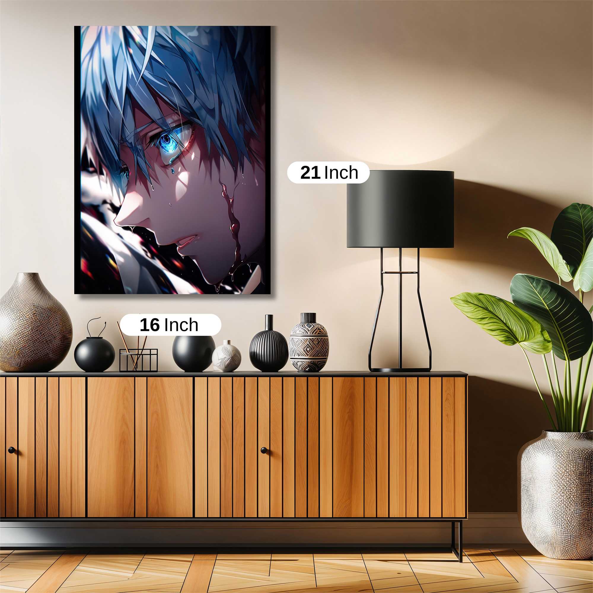 Sorrowful Gaze Safe Wall Magnetic / M