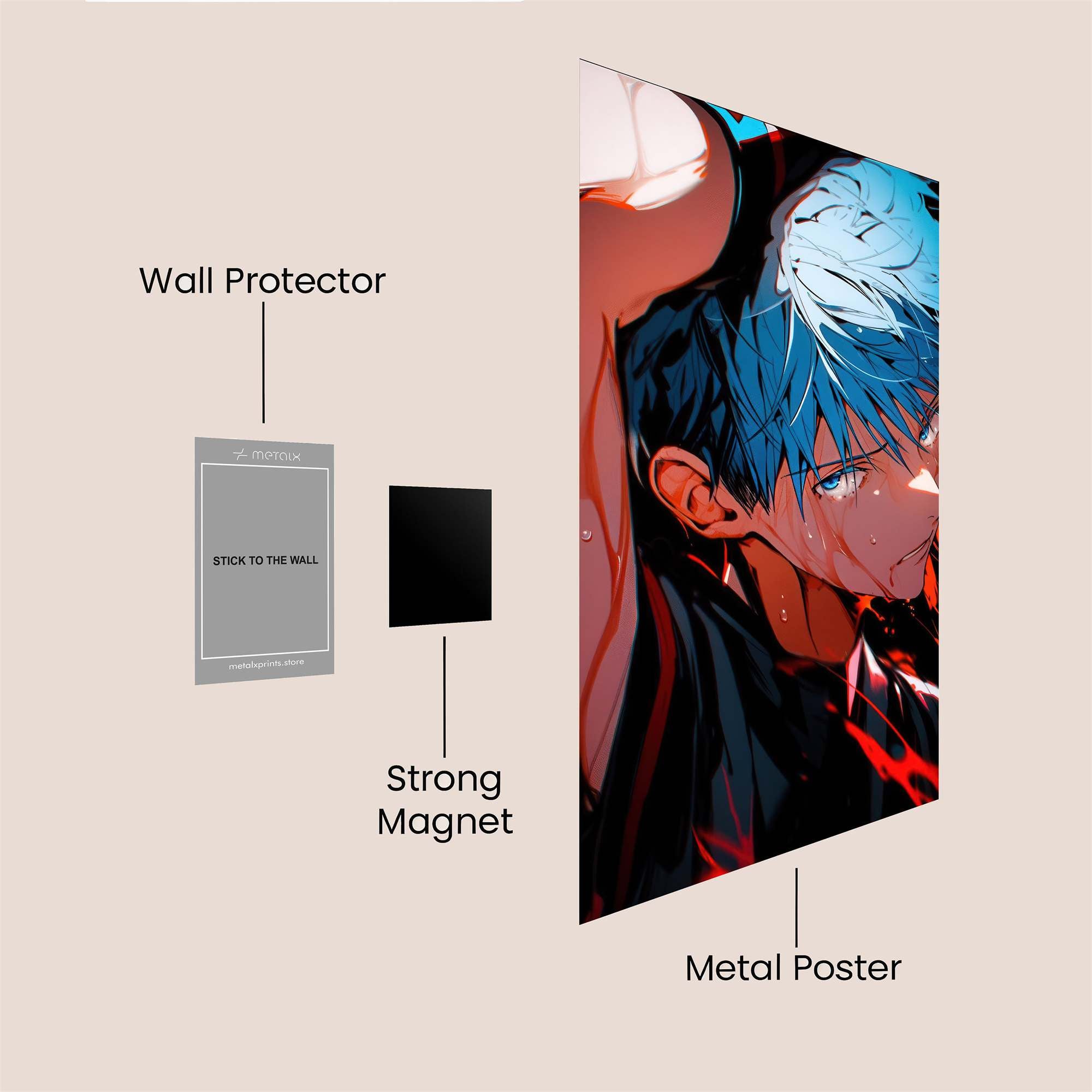 Megumi Menace Safe Wall Magnetic / M