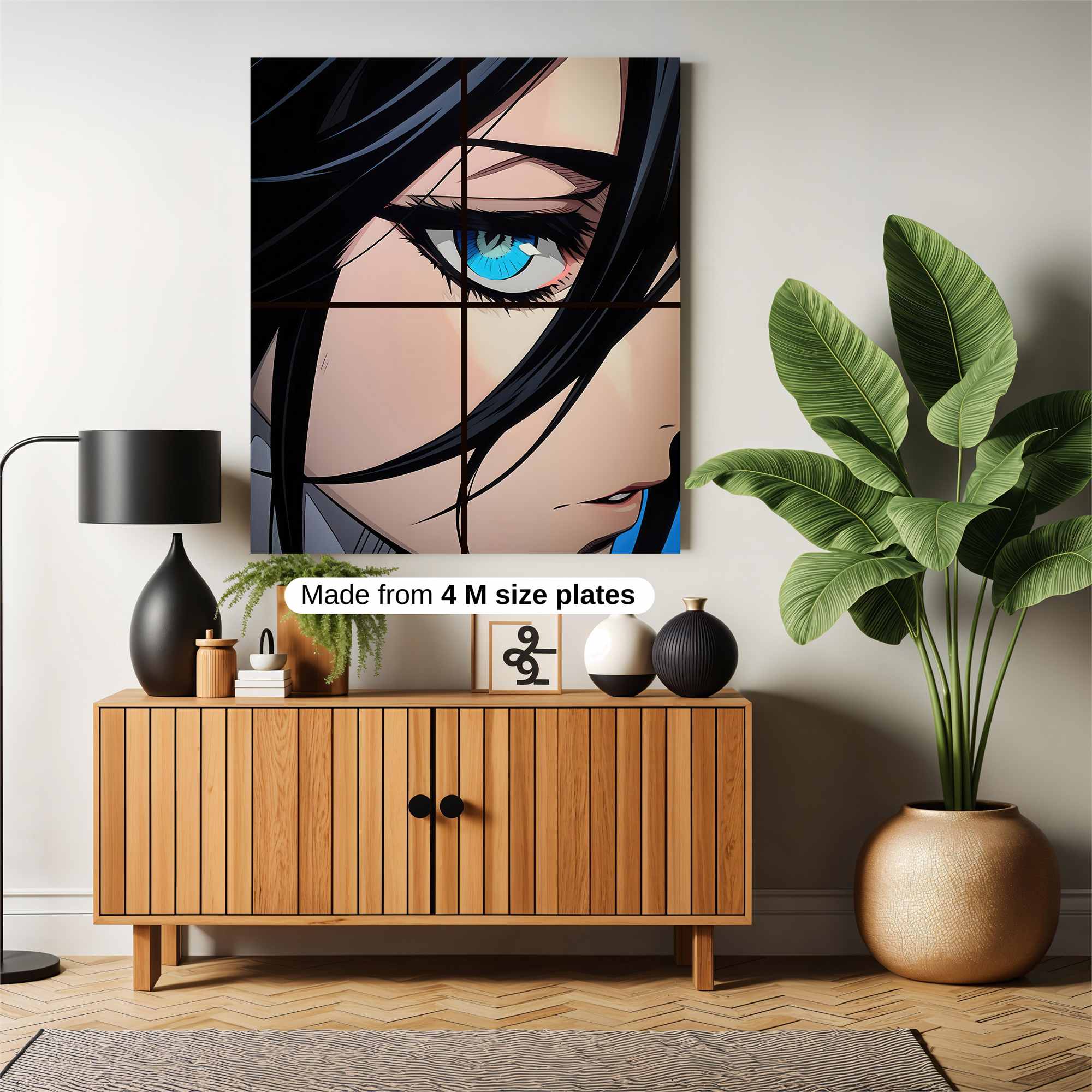 Raven Gaze Safe Wall Magnetic / M