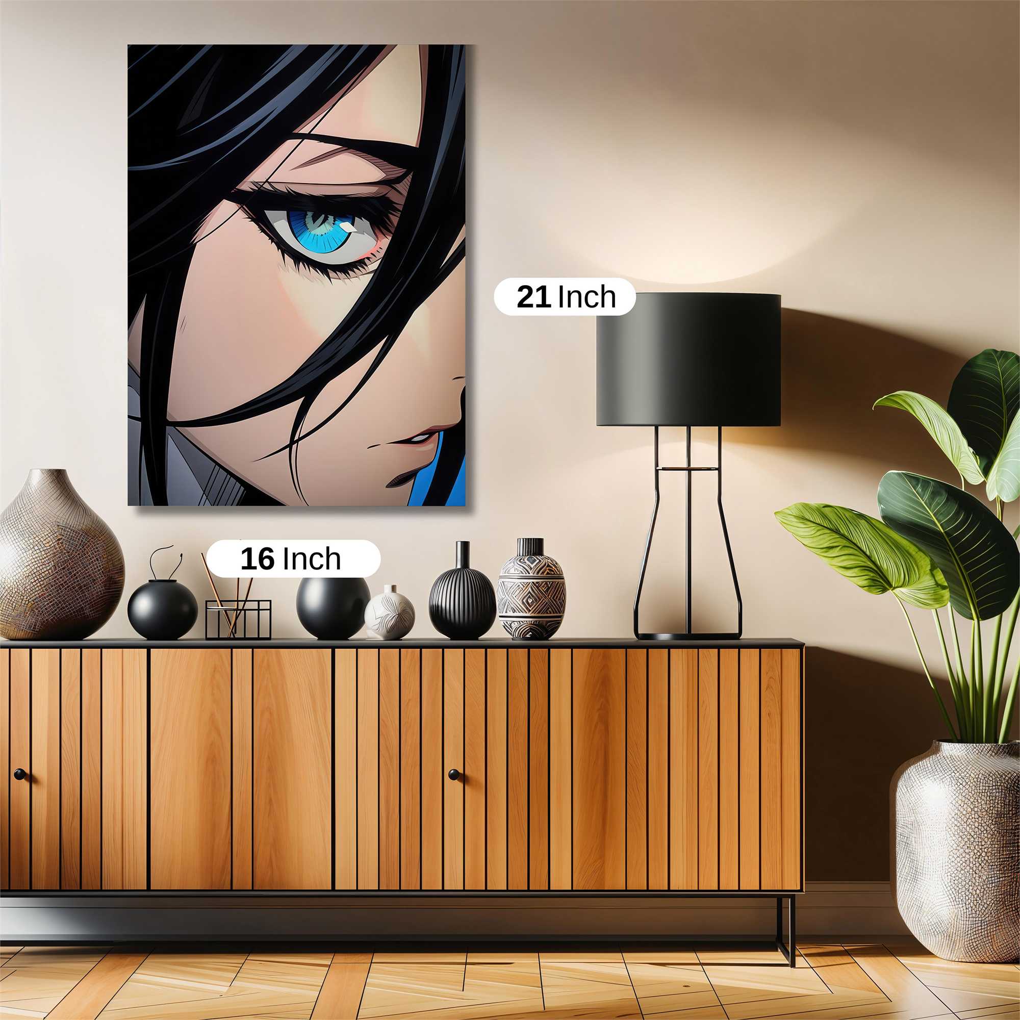 Raven Gaze Safe Wall Magnetic / M