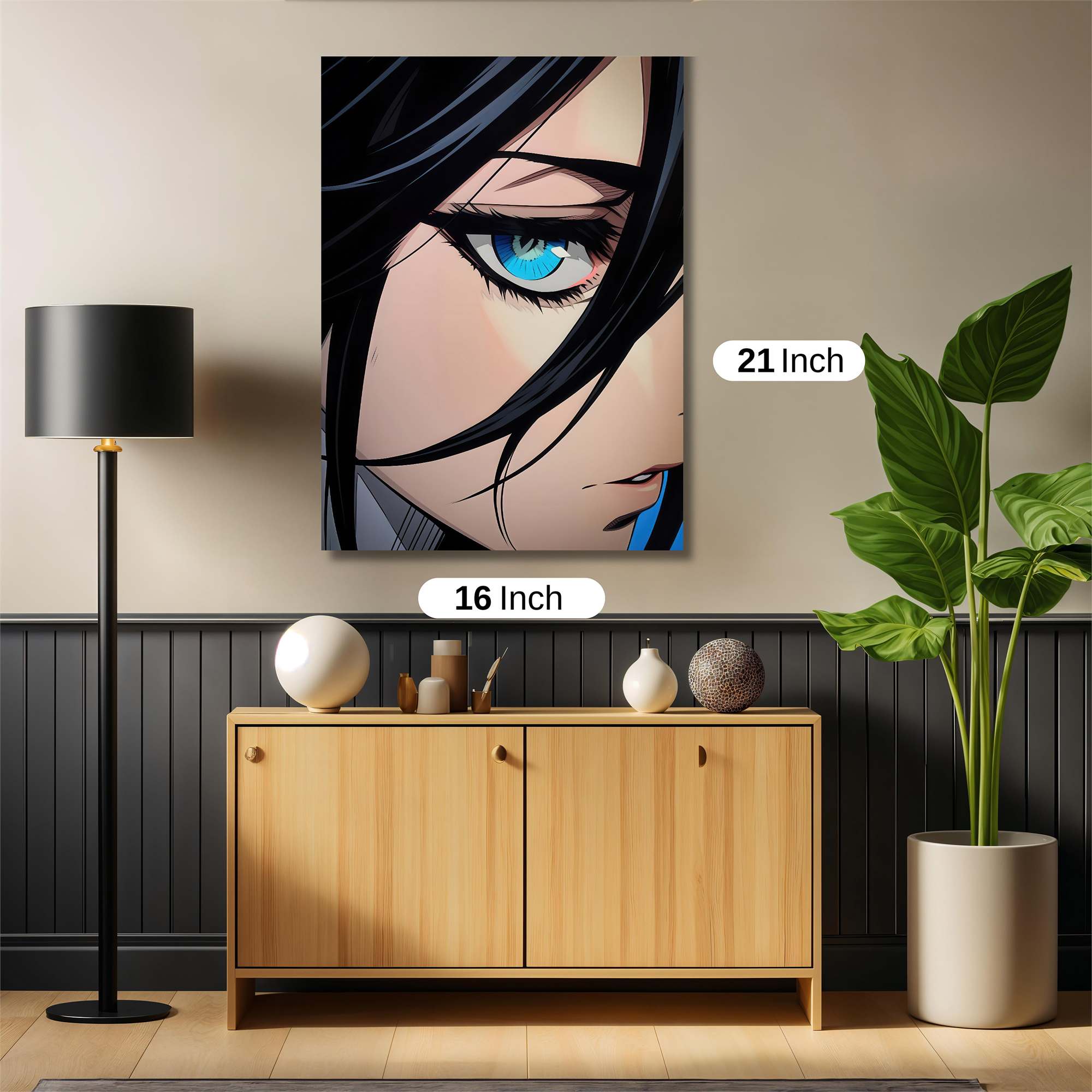 Raven Gaze Safe Wall Magnetic / M