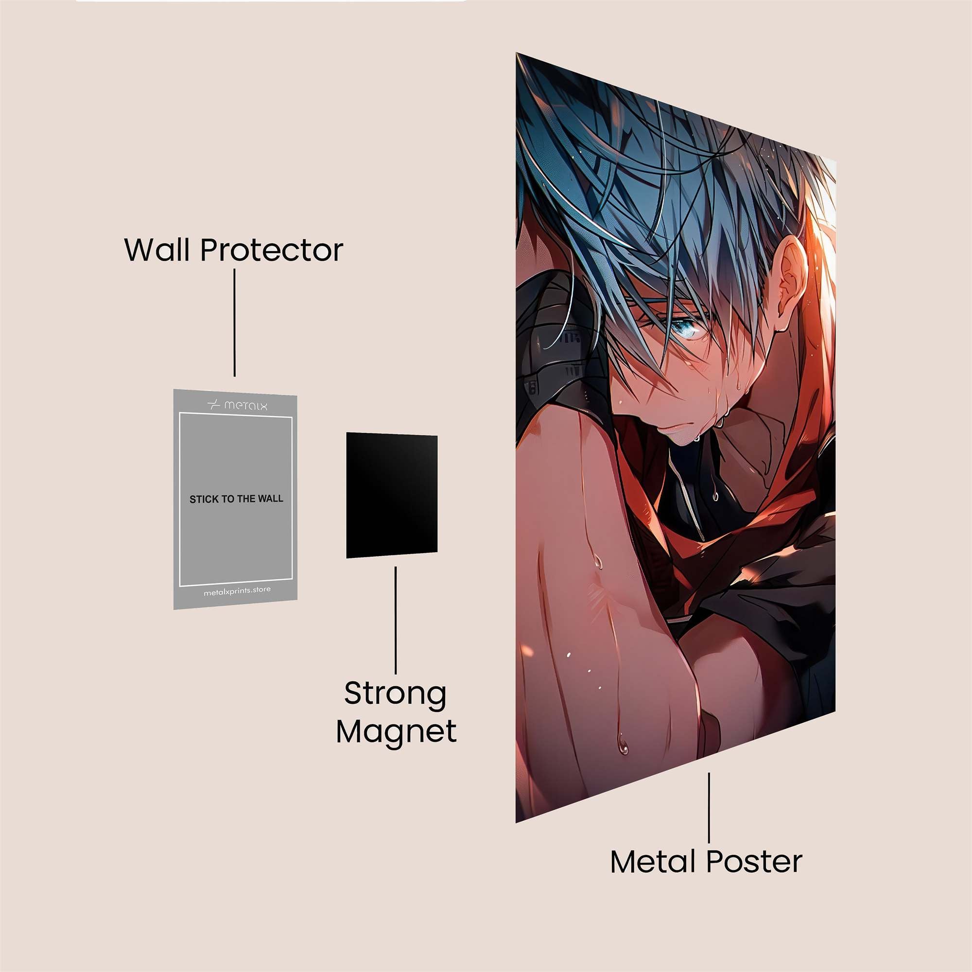 Heroic Despair Safe Wall Magnetic / M