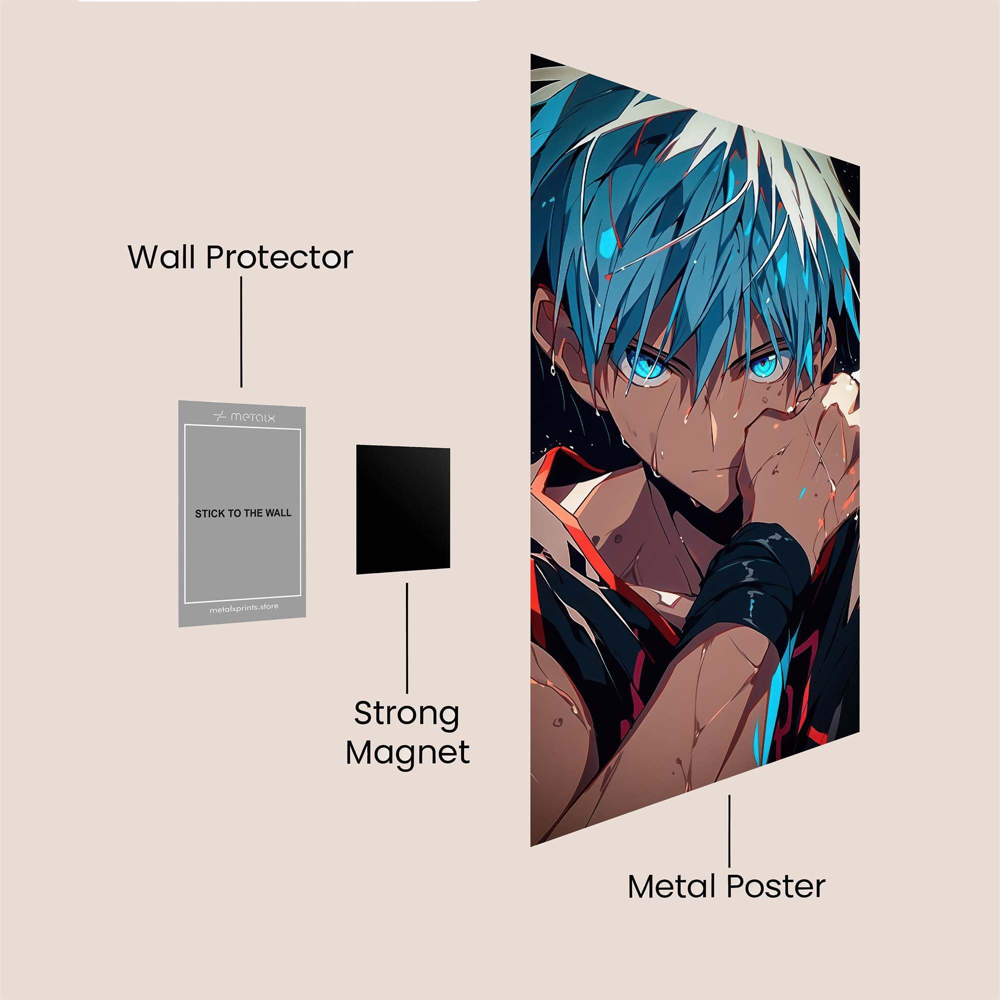 Kuroko Intensity Safe Wall Magnetic / M
