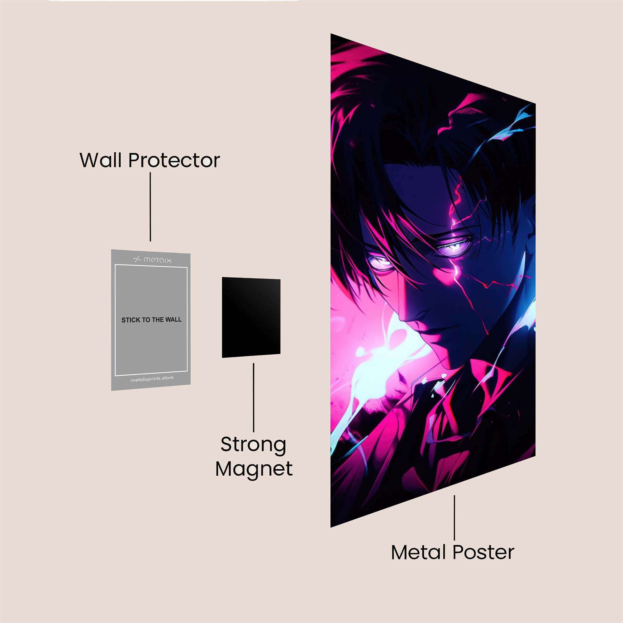 Levi Enigmatic Safe Wall Magnetic / M