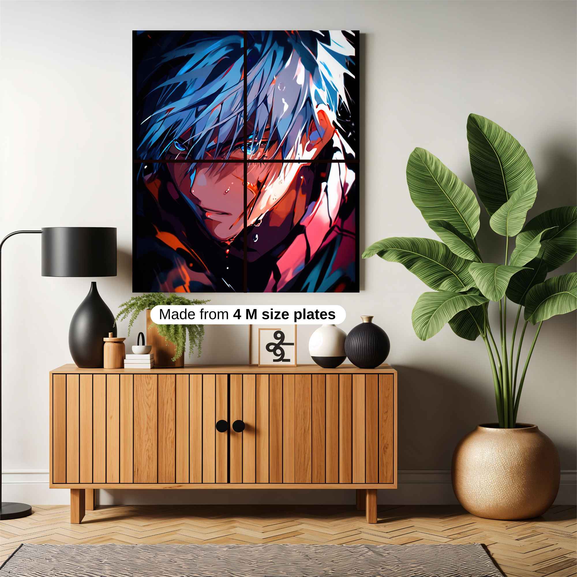 Jujutsu Melancholy Safe Wall Magnetic / M