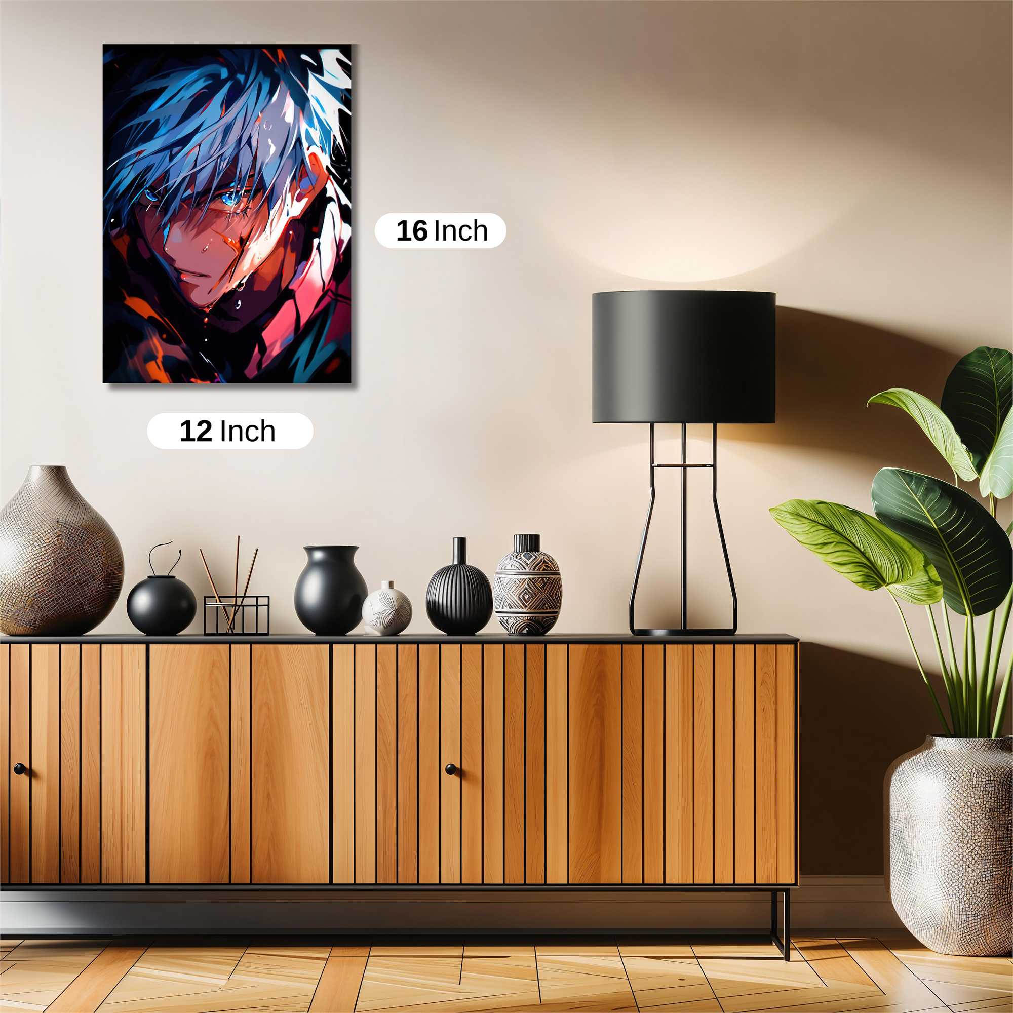 Jujutsu Melancholy Safe Wall Magnetic / M