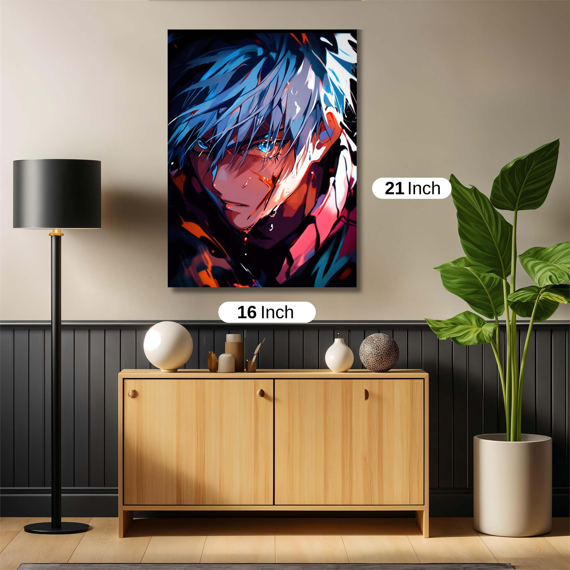 Jujutsu Melancholy Safe Wall Magnetic / M