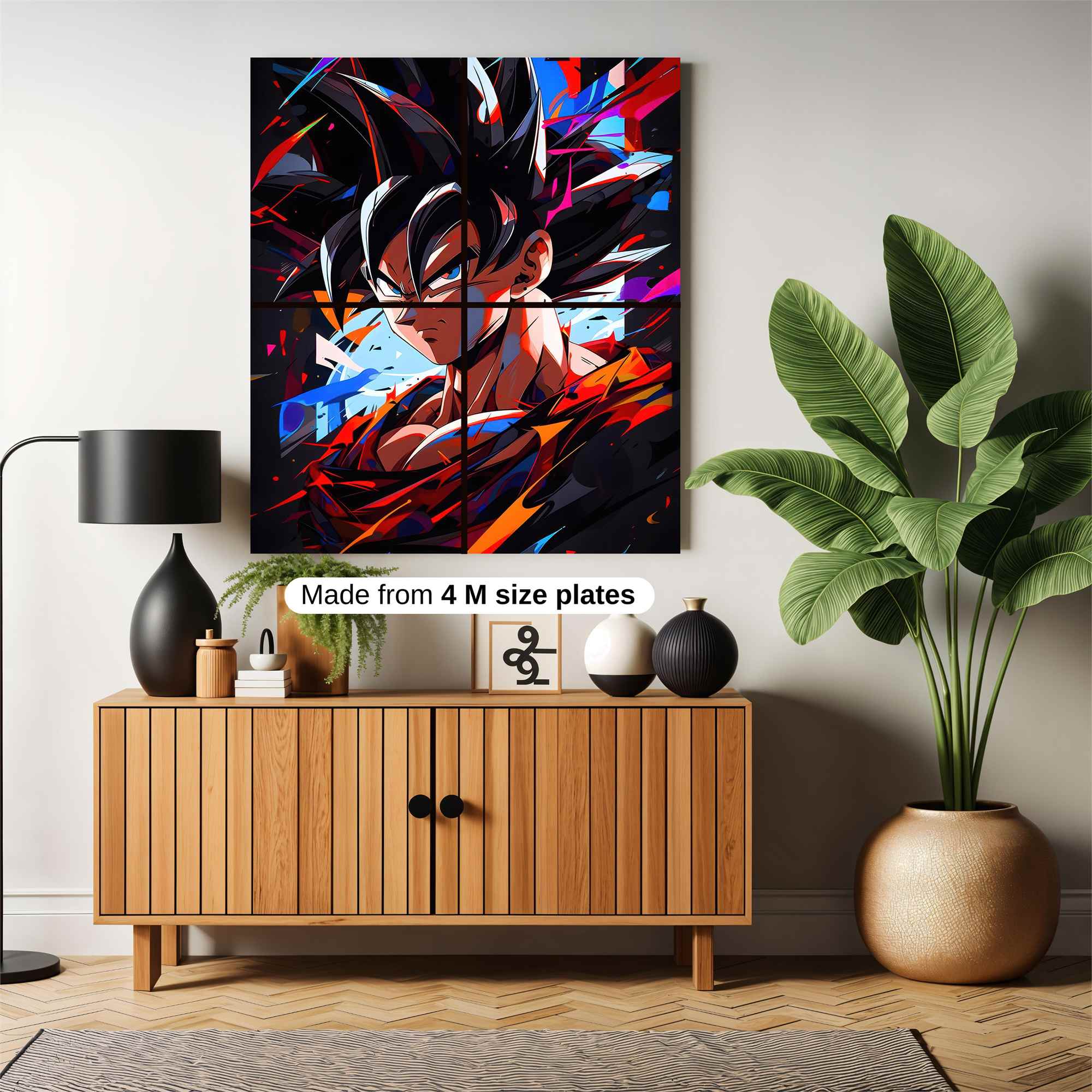 Goku Vibrant Safe Wall Magnetic / M
