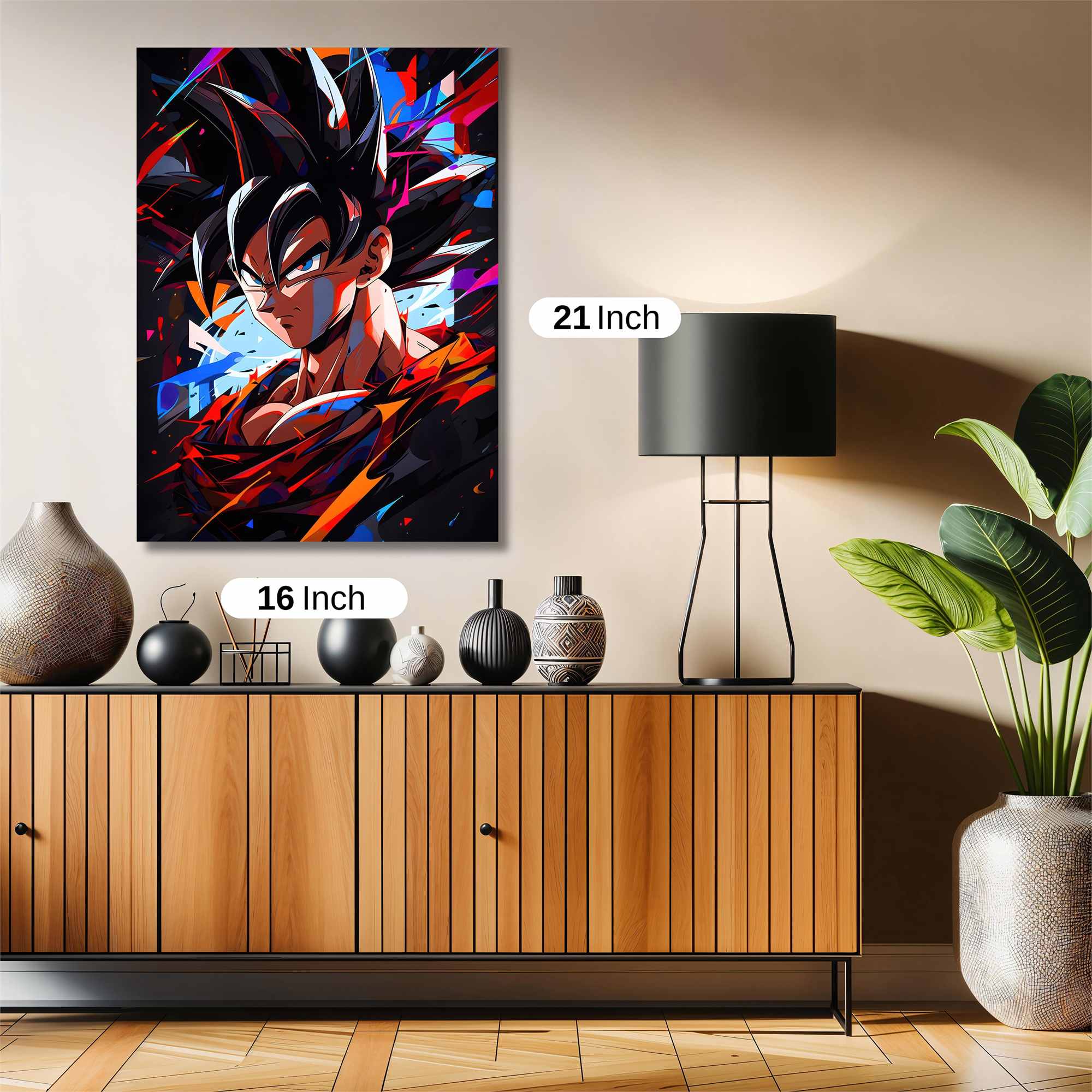 Goku Vibrant Safe Wall Magnetic / M
