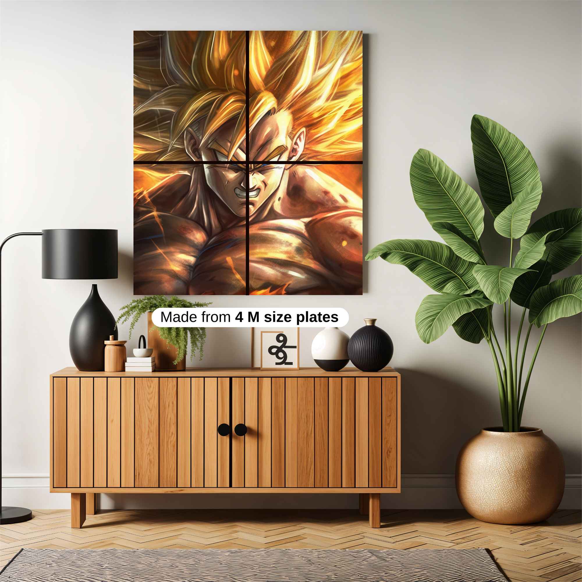 Goku Vibrant Safe Wall Magnetic / M