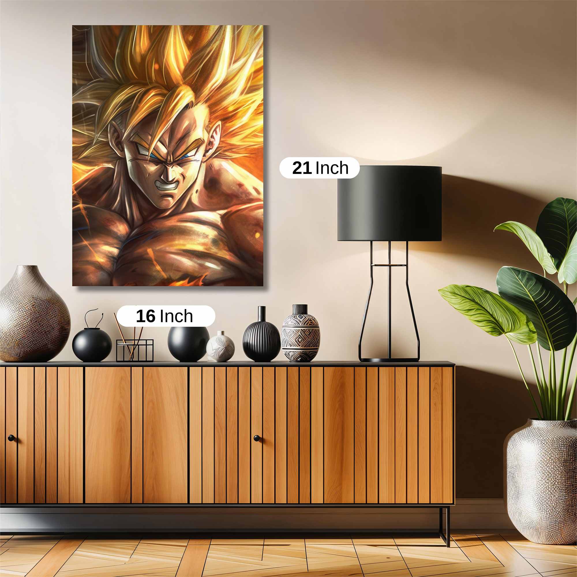 Goku Vibrant Safe Wall Magnetic / M