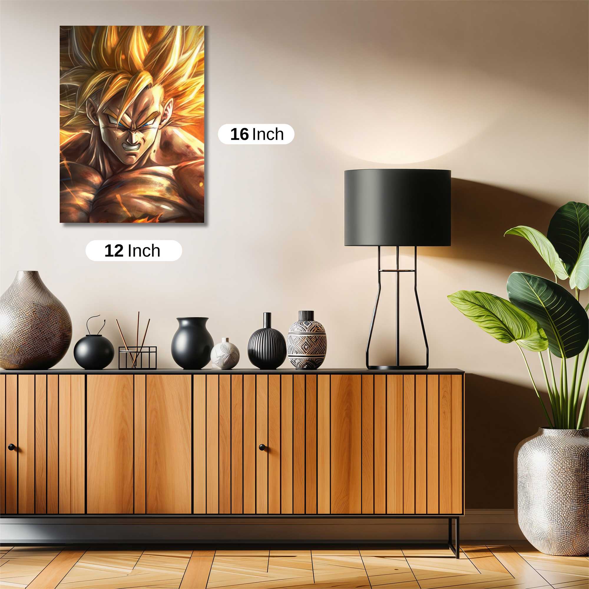 Goku Vibrant Safe Wall Magnetic / M