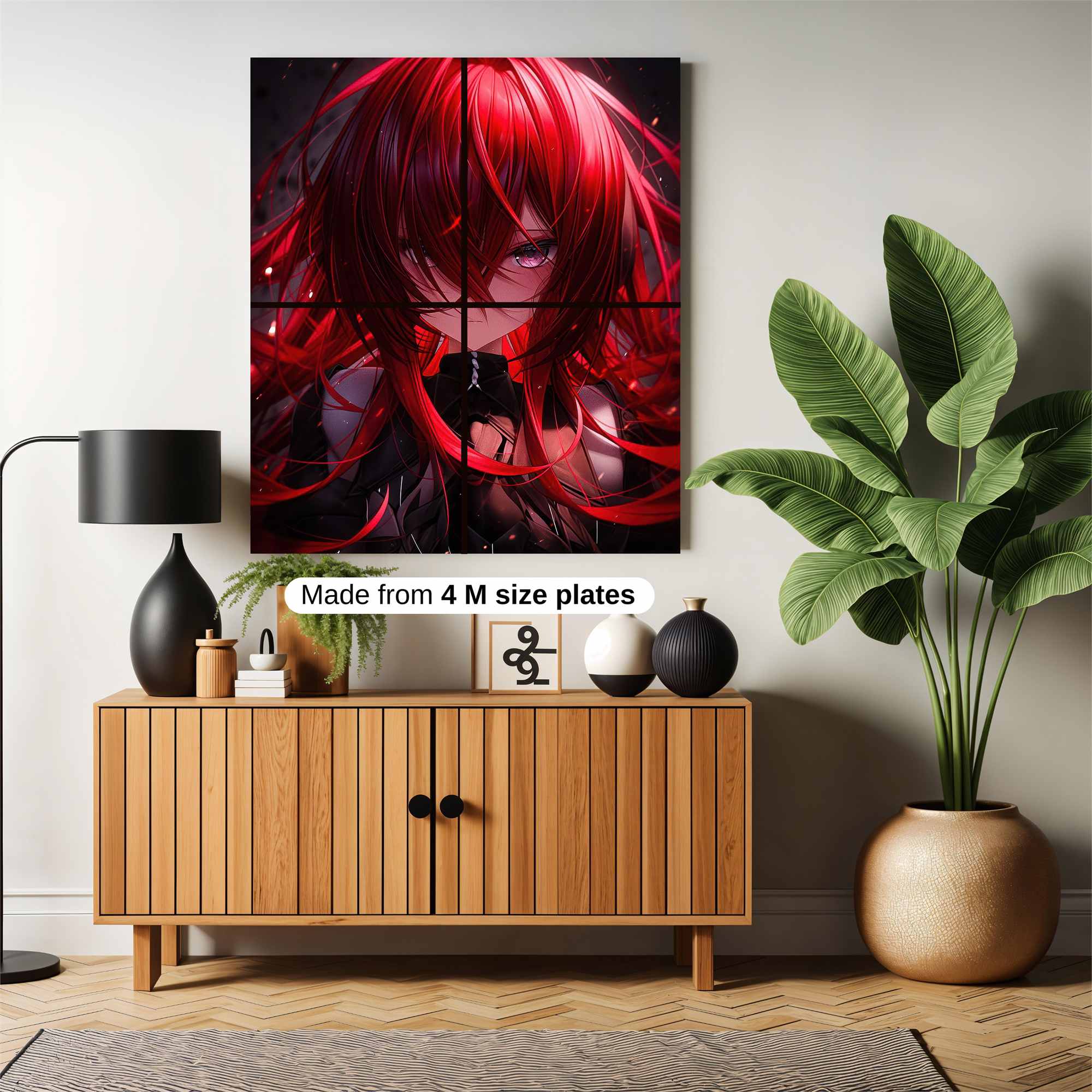 Crimson Enigma Safe Wall Magnetic / M