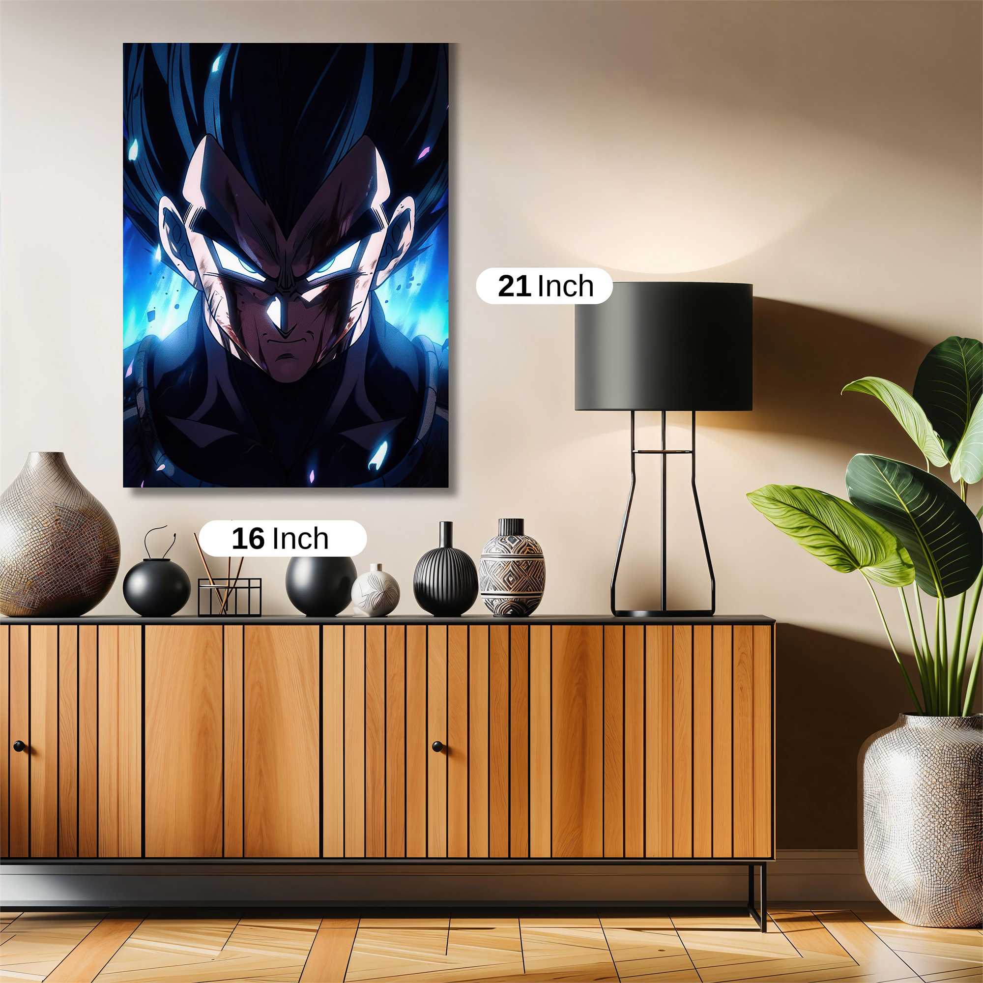 Vegeta Vengeful Safe Wall Magnetic / M