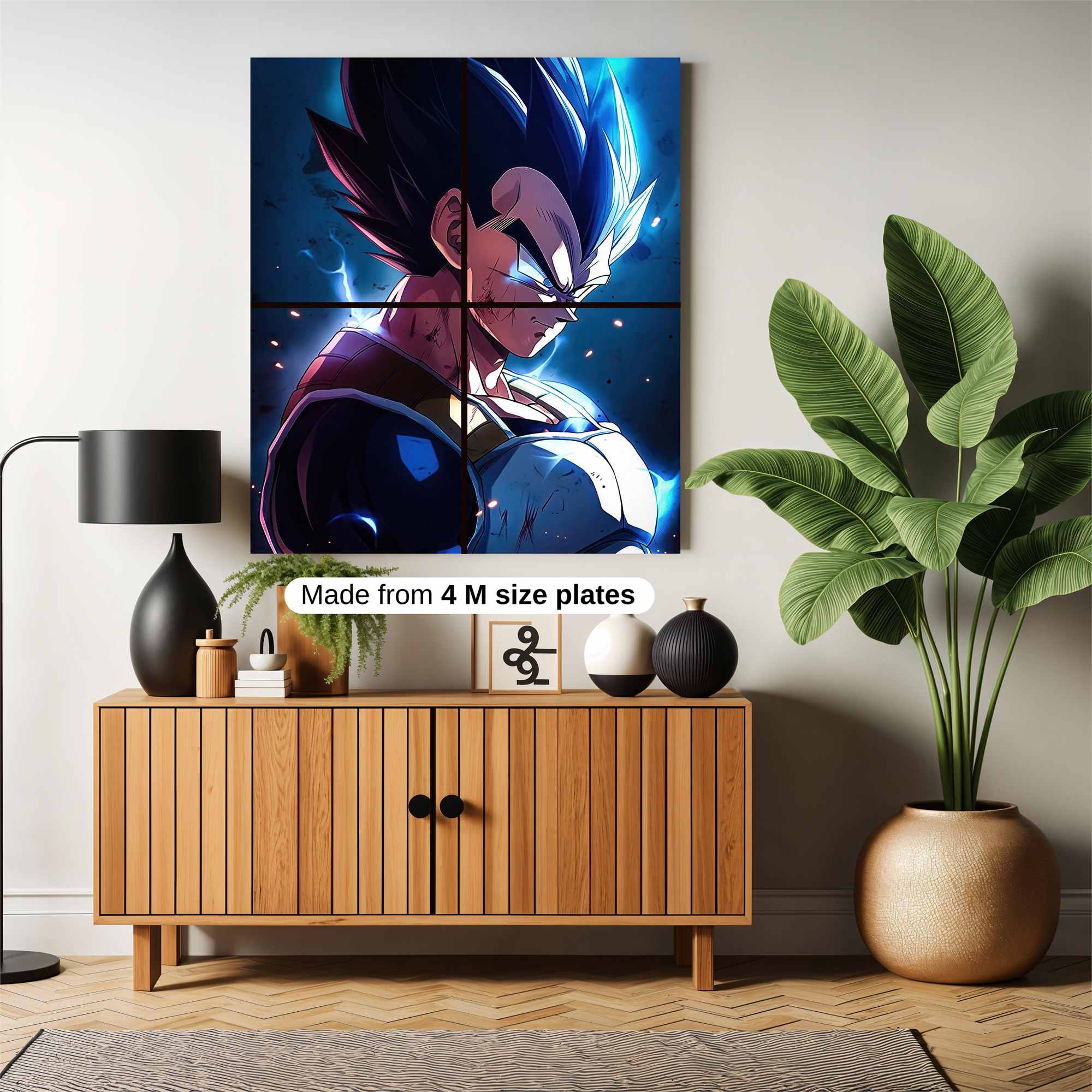 Vegeta Valiant Safe Wall Magnetic / M