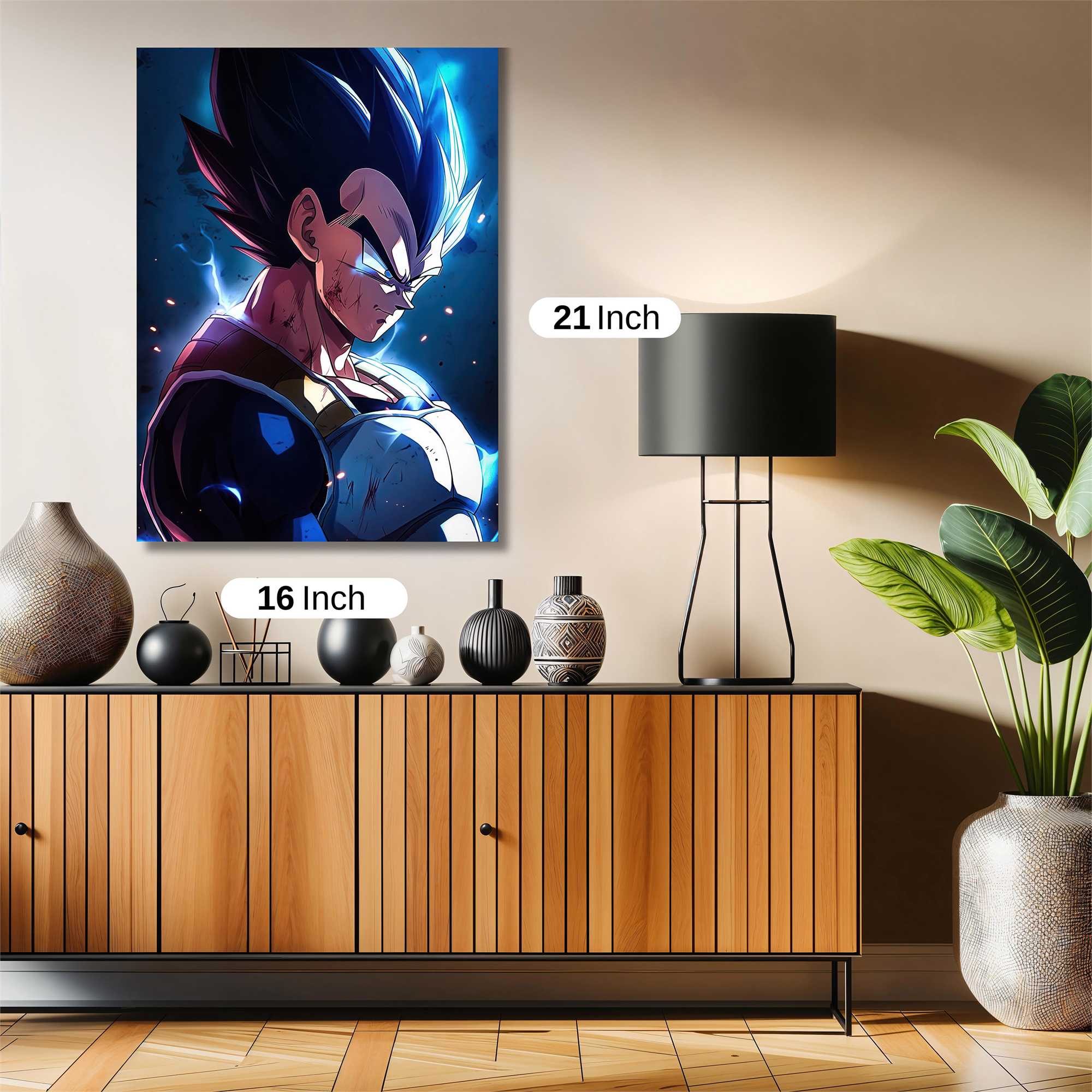 Vegeta Valiant Safe Wall Magnetic / M