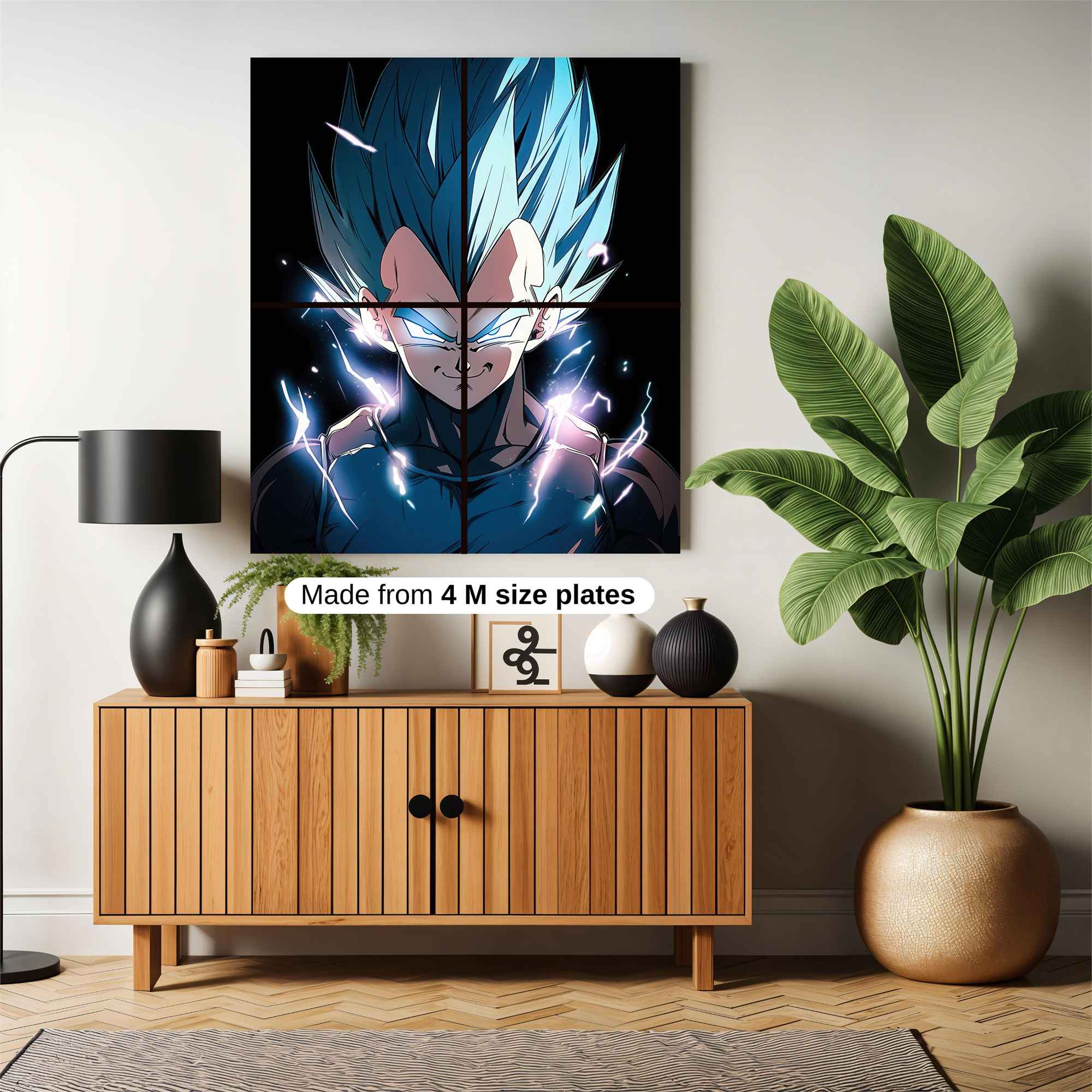 Vegeta Valiant Safe Wall Magnetic / M