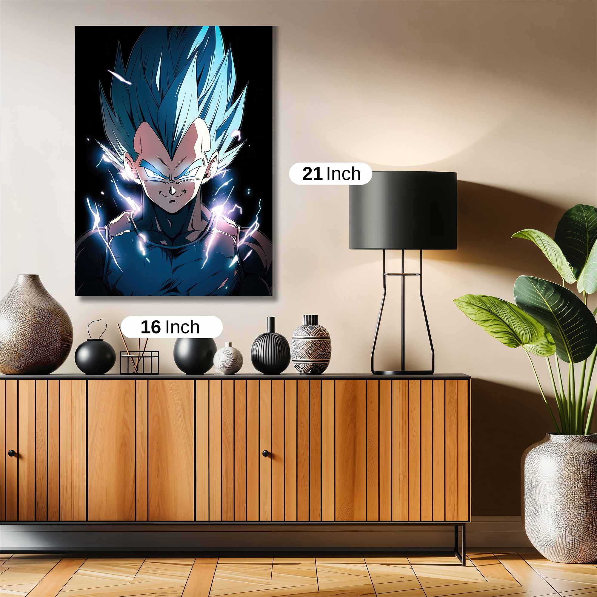 Vegeta Valiant Safe Wall Magnetic / M