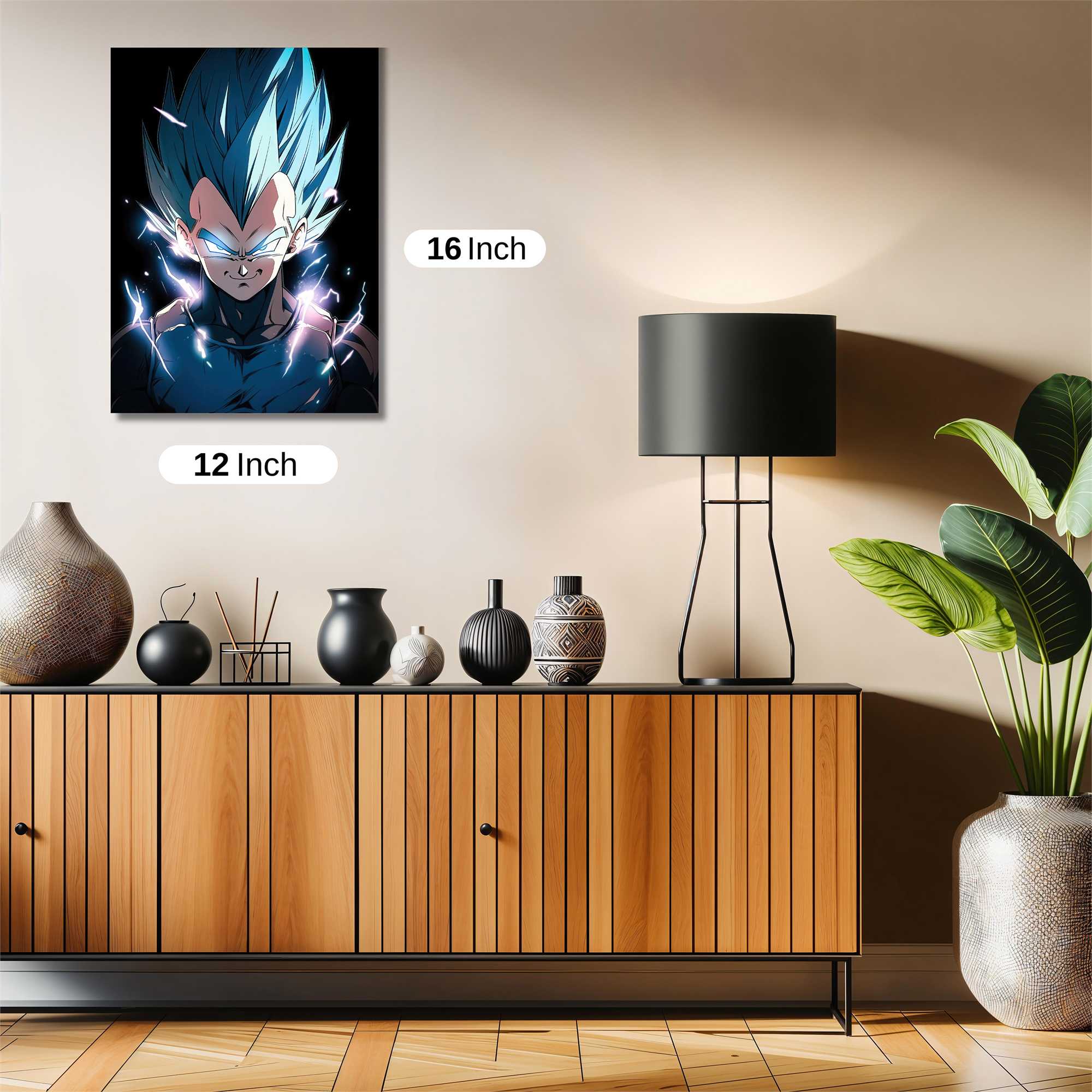 Vegeta Valiant Safe Wall Magnetic / M