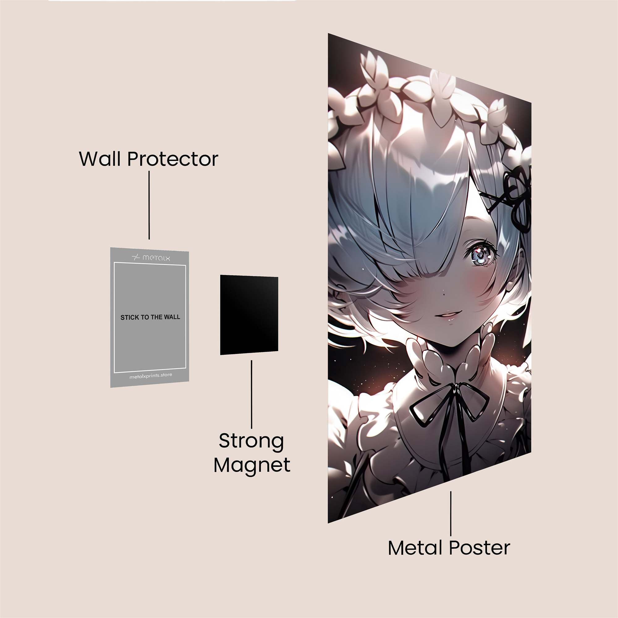 Rem Radiant Safe Wall Magnetic / M