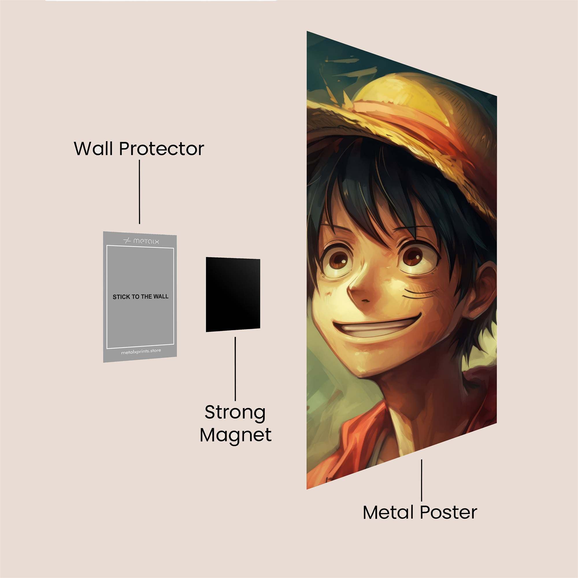 Monkey Jubilant Safe Wall Magnetic / M