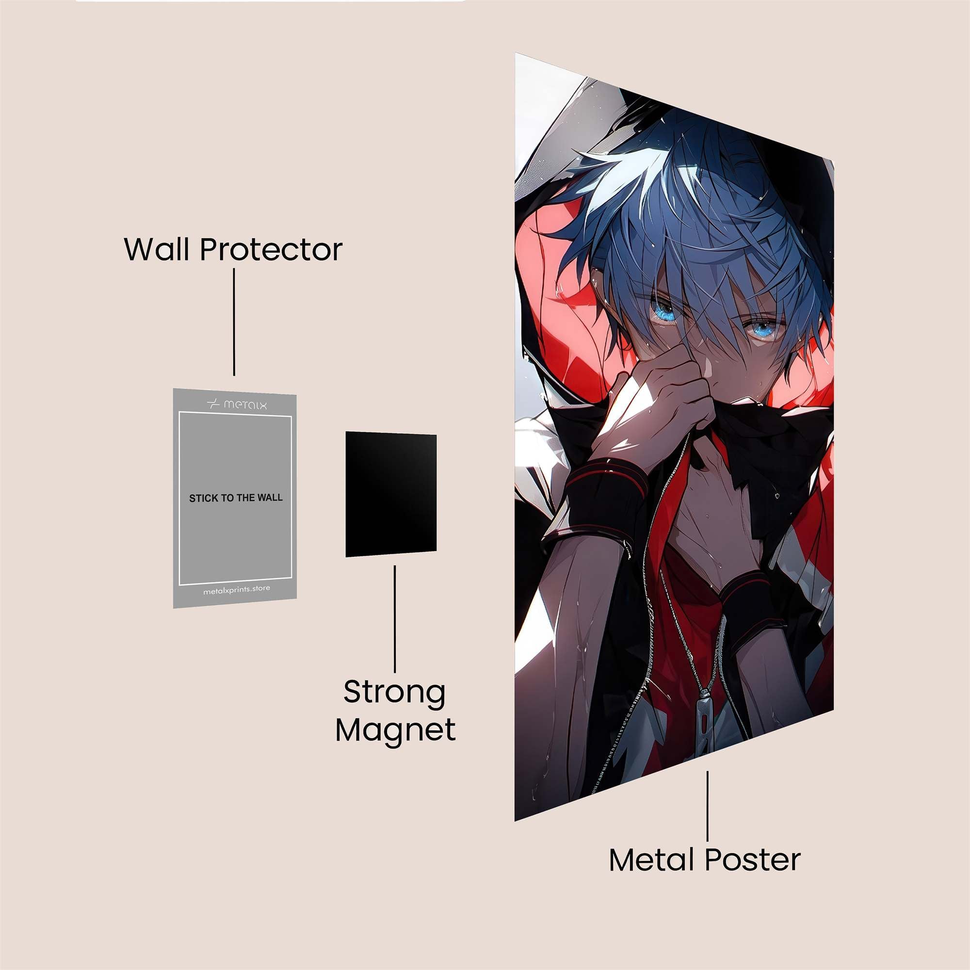 Mysterious Resolve Safe Wall Magnetic / M