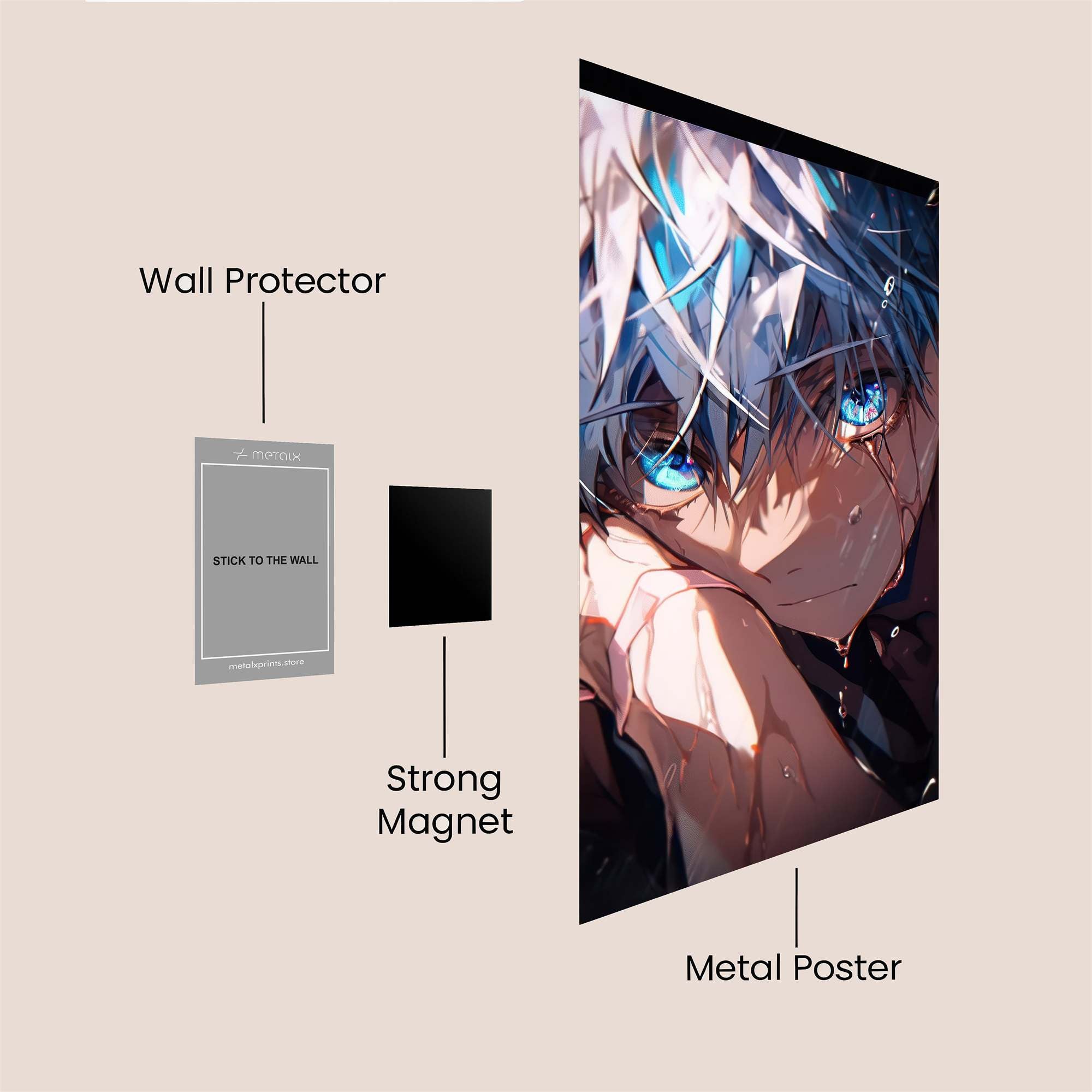 Kashin Melancholy Safe Wall Magnetic / M