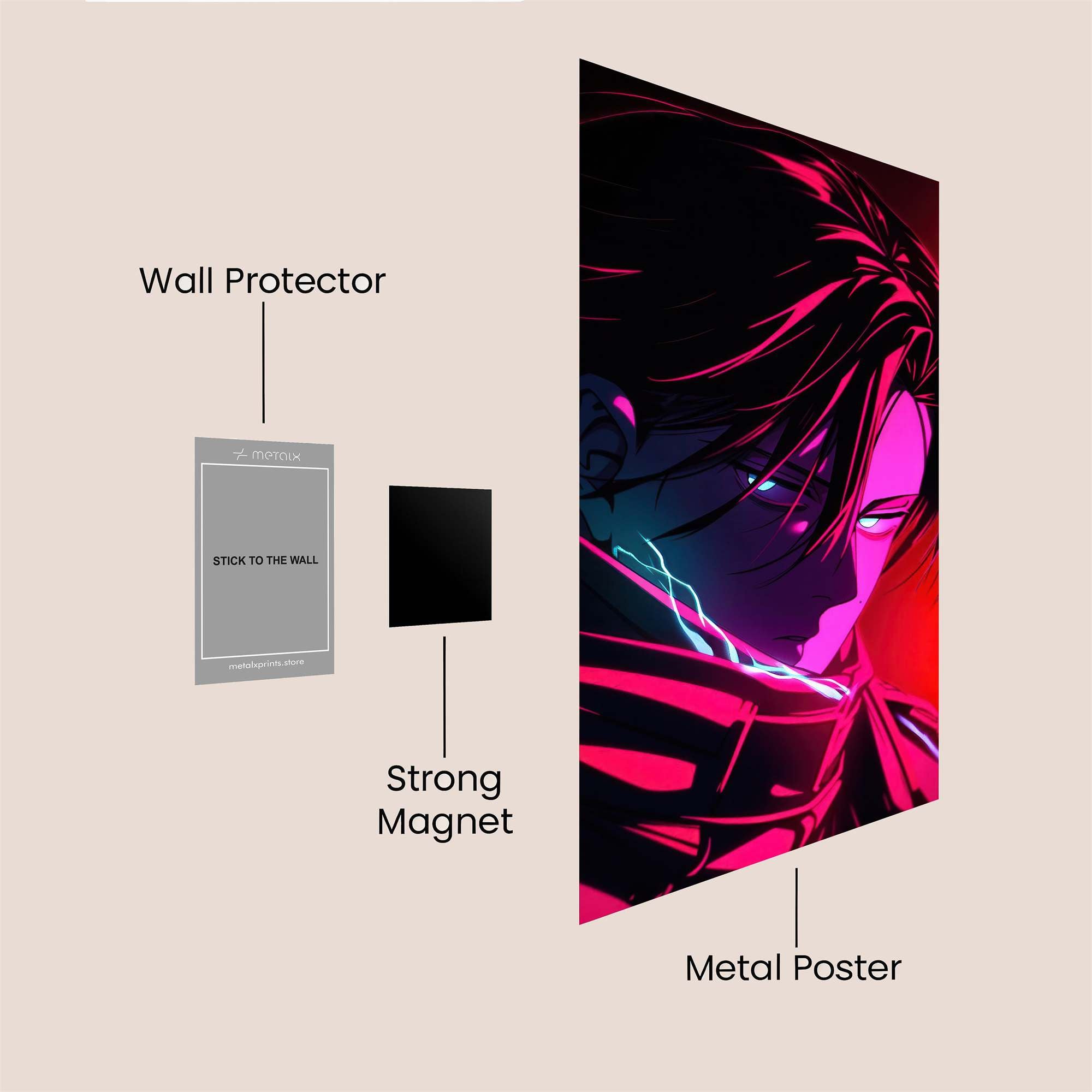 Levi Enigma Safe Wall Magnetic / M