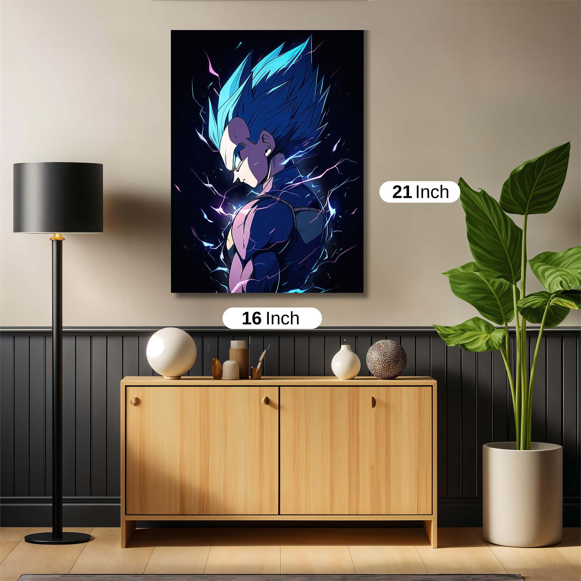 Vegeta Victorious Safe Wall Magnetic / M