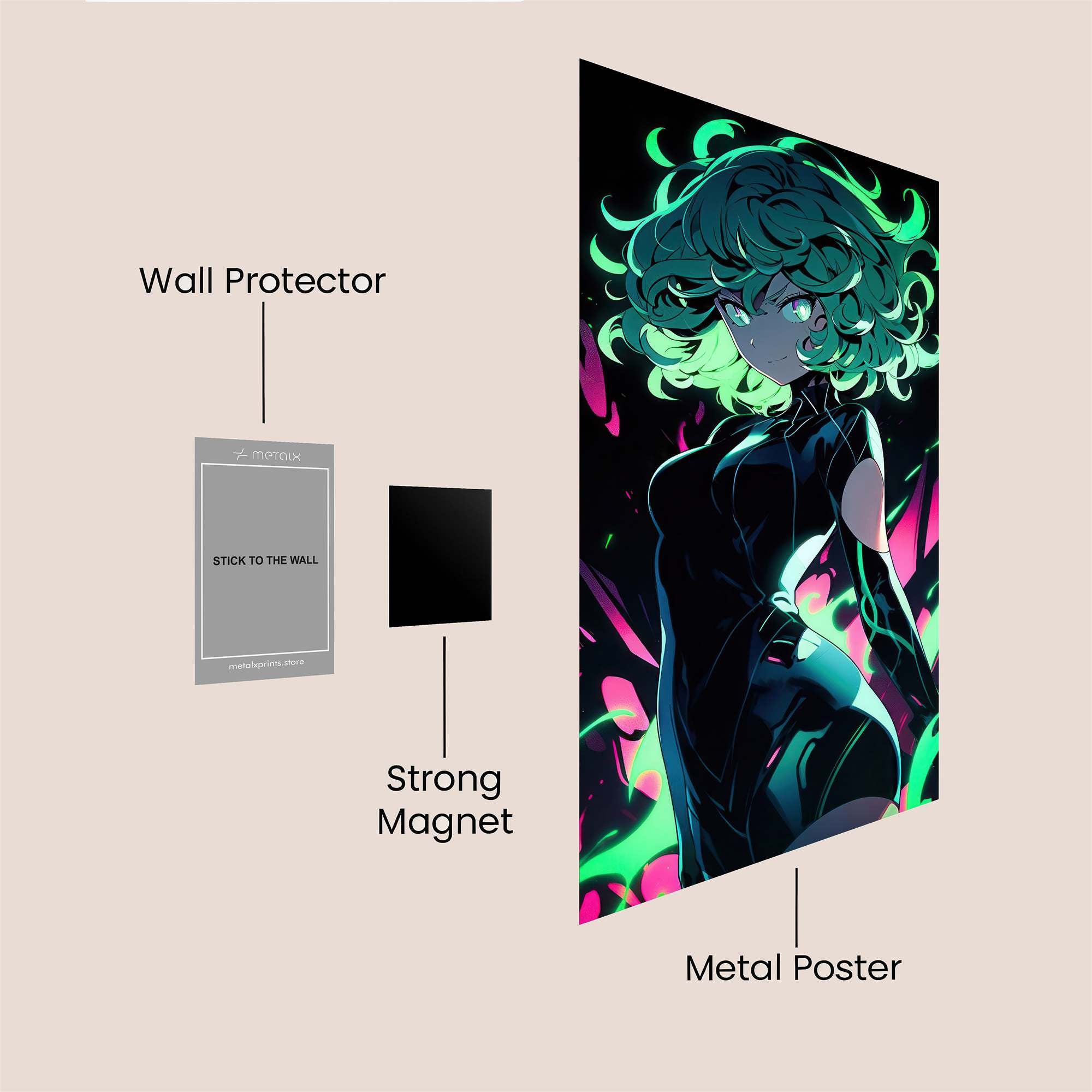 Poison Enigma Safe Wall Magnetic / M